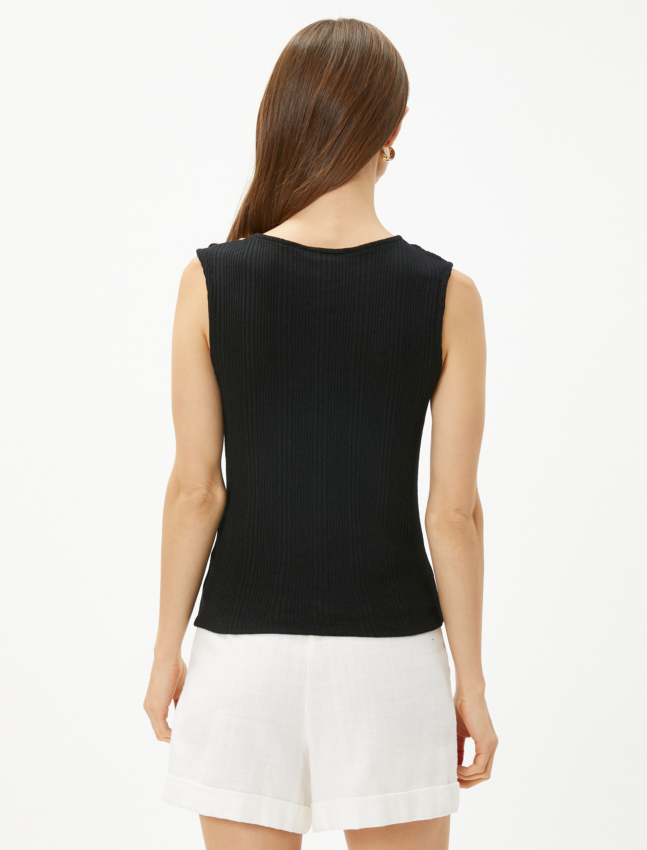   Fitilli Atlet Kolsuz Bisiklet Yaka