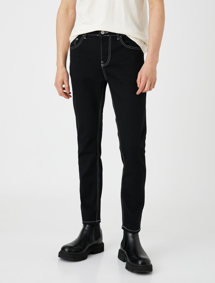   Slim Fit Kot Pantolon - Brad Jean