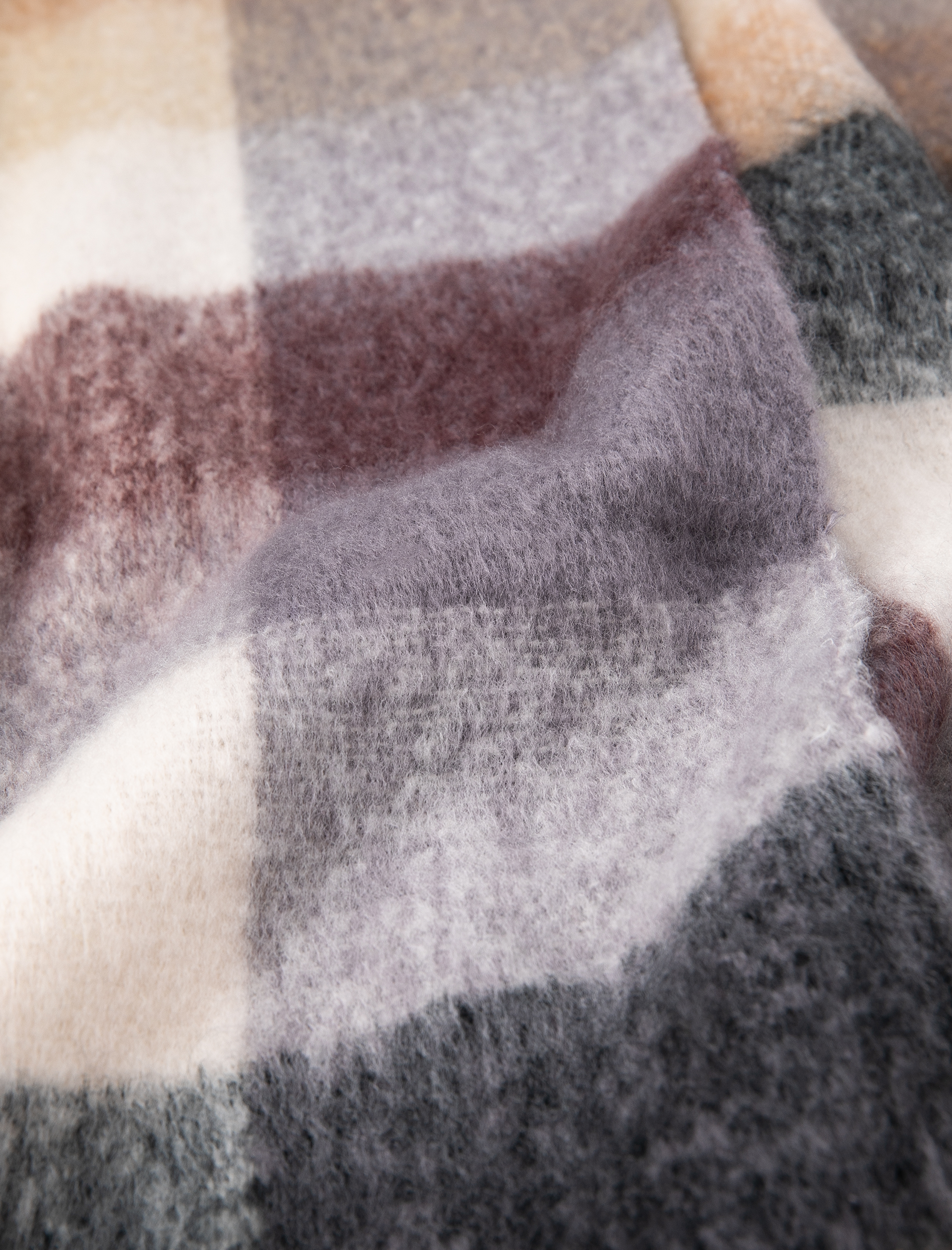  Kadın Şal Püsküllü Yumuşak Dokulu