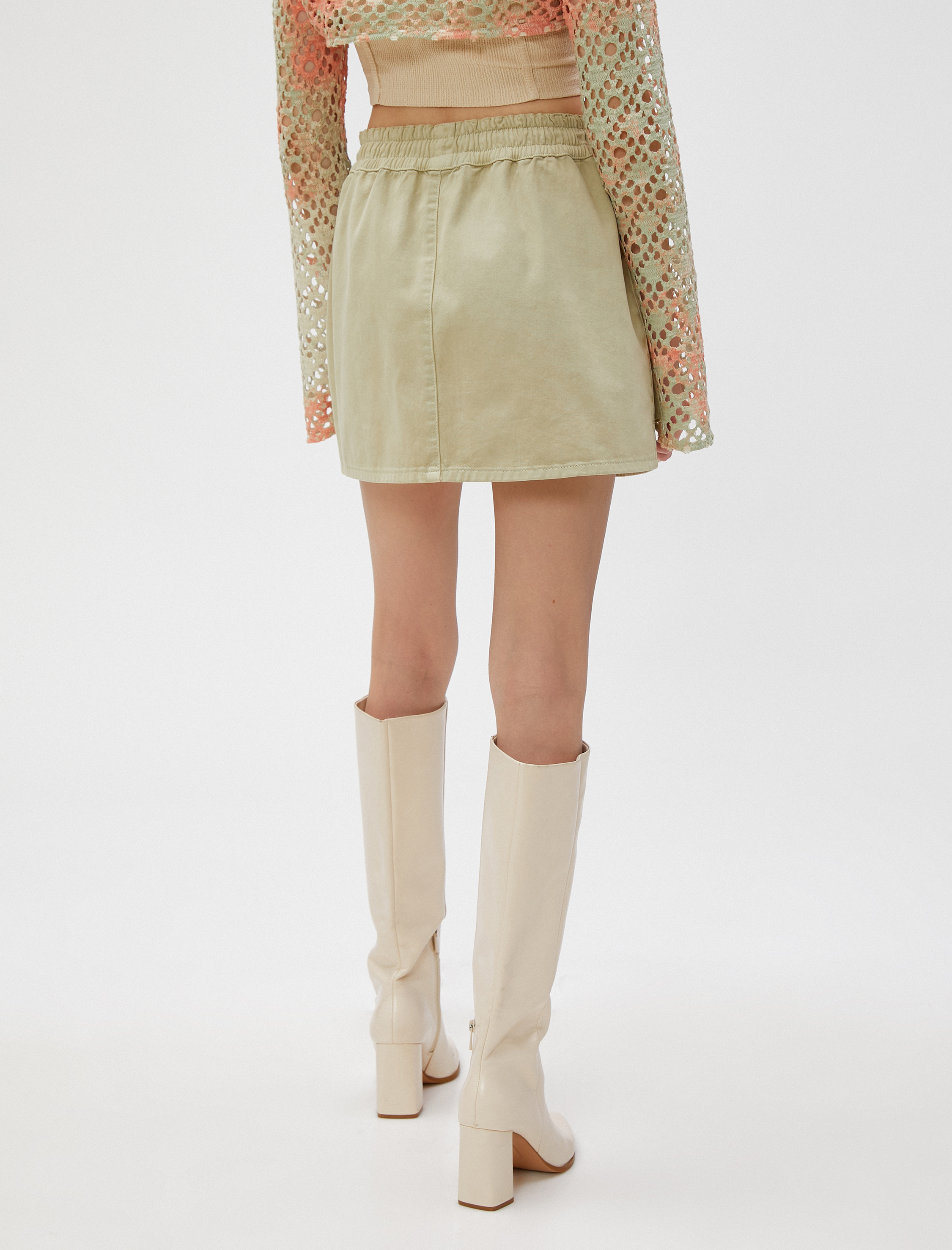   Kargo Kot Etek Cep Detaylı Beli Lastikli