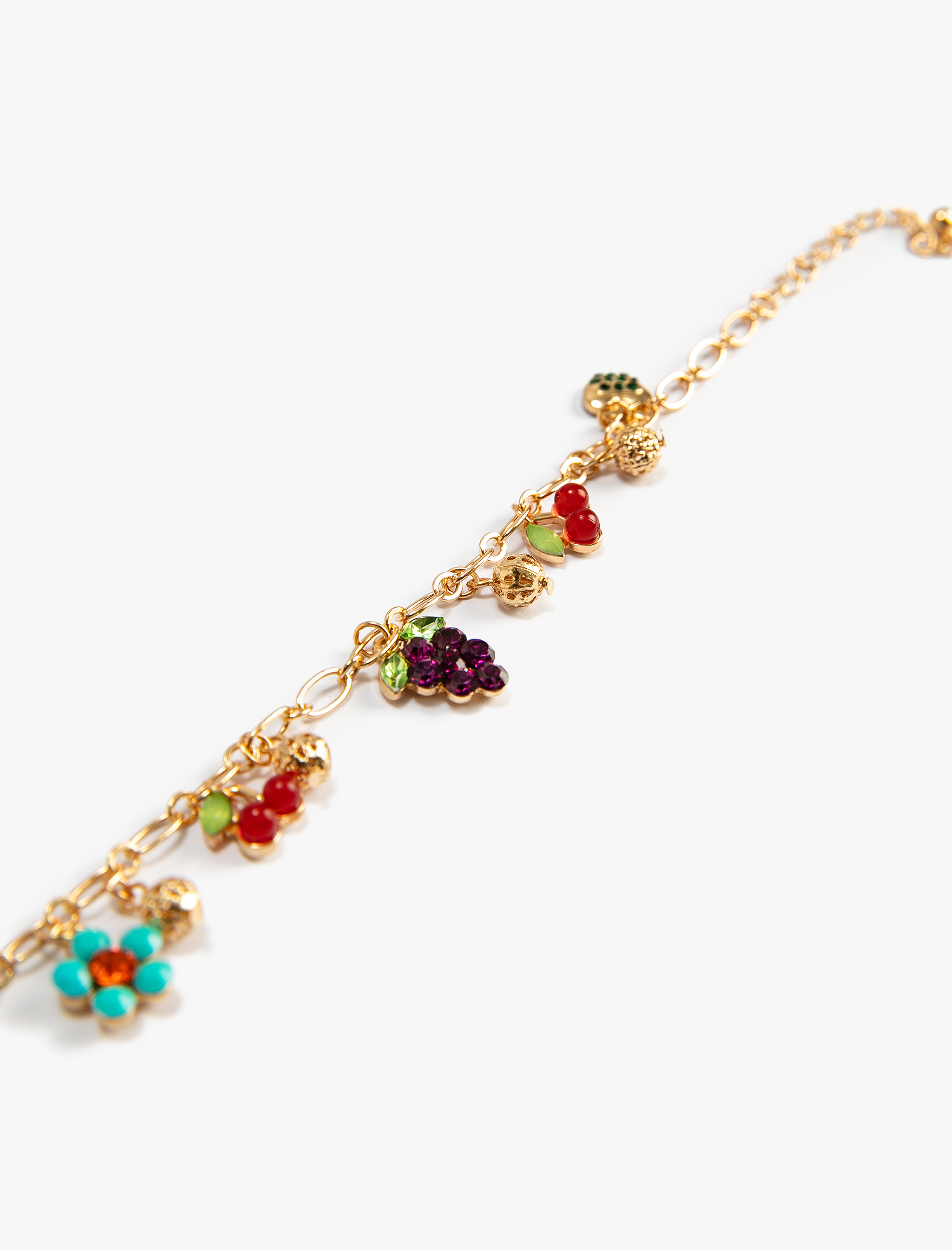  Kadın Zincir Bileklik Charm Detaylı Sallantılı