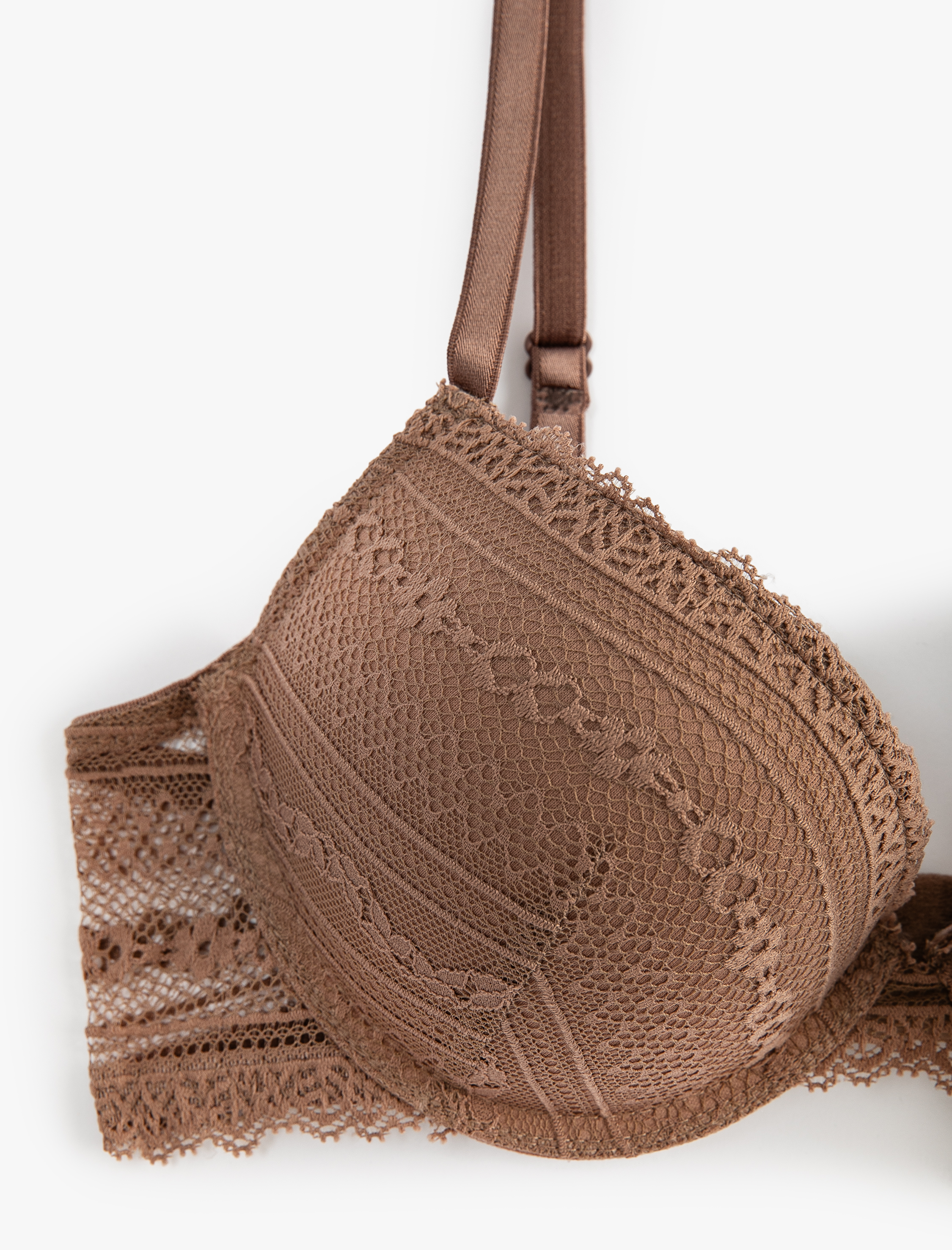   Destekli Sütyen Ekstra Dolgulu Balenli Kaplı