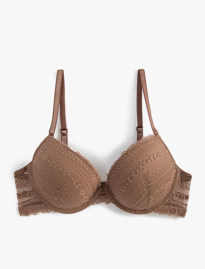  Destekli Sütyen Ekstra Dolgulu Balenli Kaplı