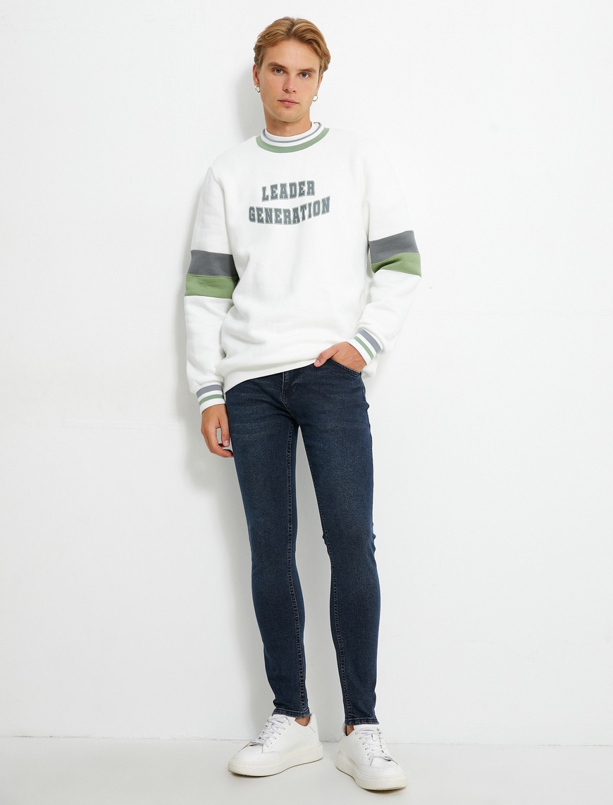   Skinny Fit Kot Pantolon - Michael Jean