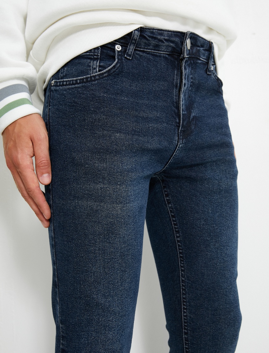   Skinny Fit Kot Pantolon - Michael Jean