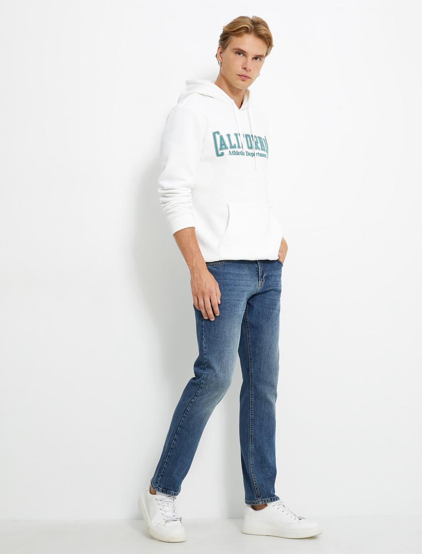   Slim Fit Kot Pantolon - Brad Jean