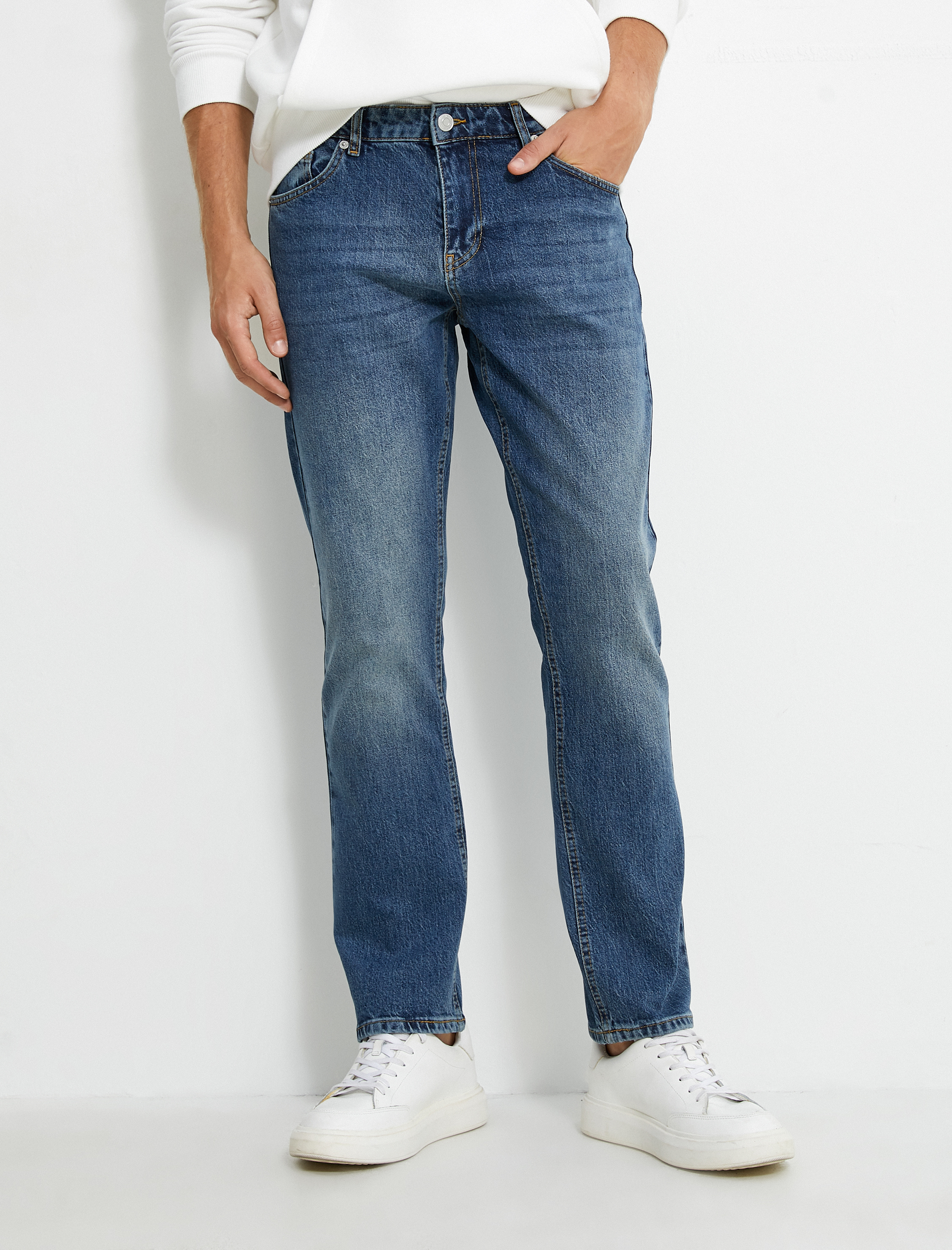   Slim Fit Kot Pantolon - Brad Jean