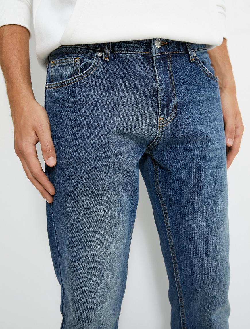   Slim Fit Kot Pantolon - Brad Jean