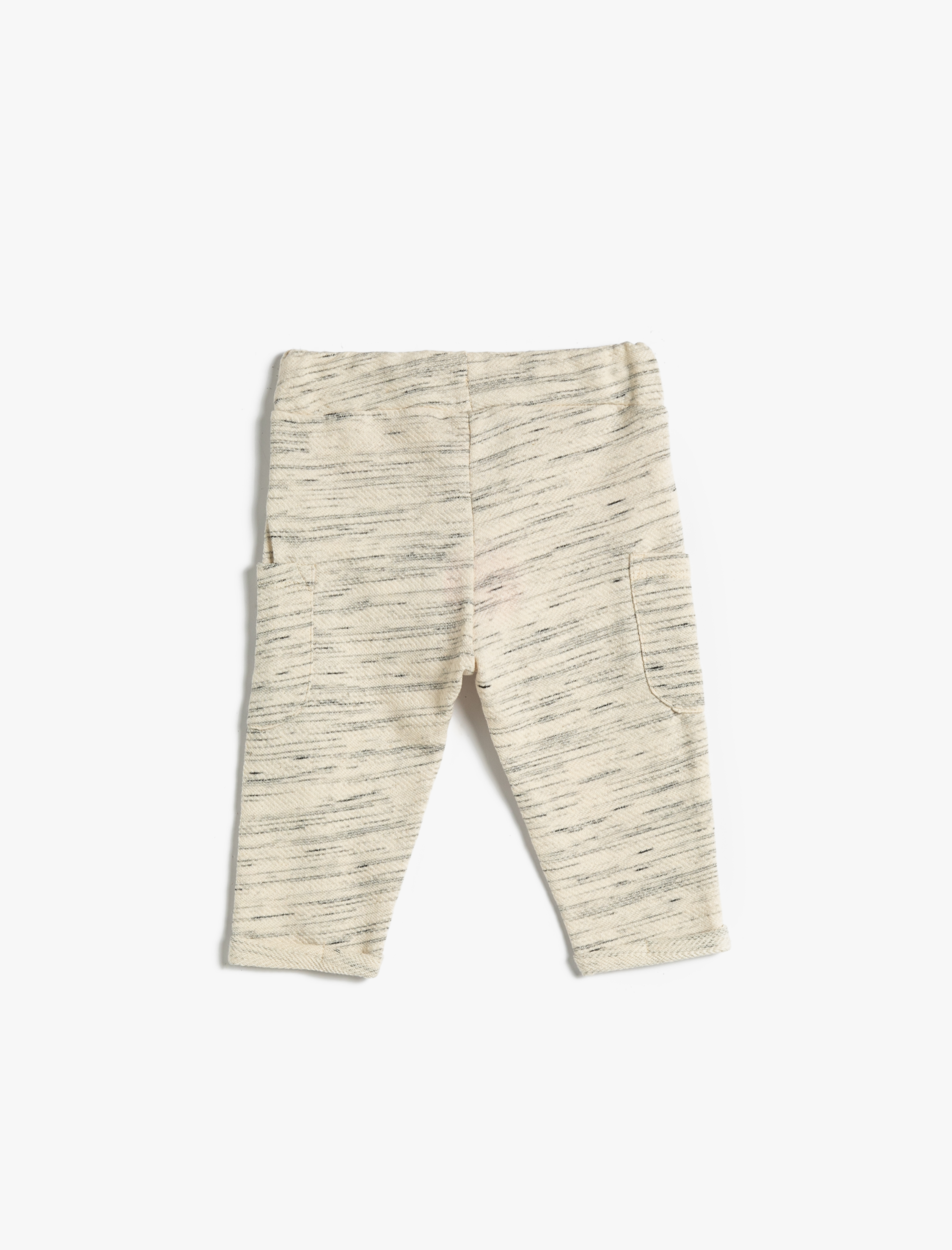  Erkek Bebek Jogger Eşofman Altı Beli Bağlamalı Cep Detaylı Pamuklu