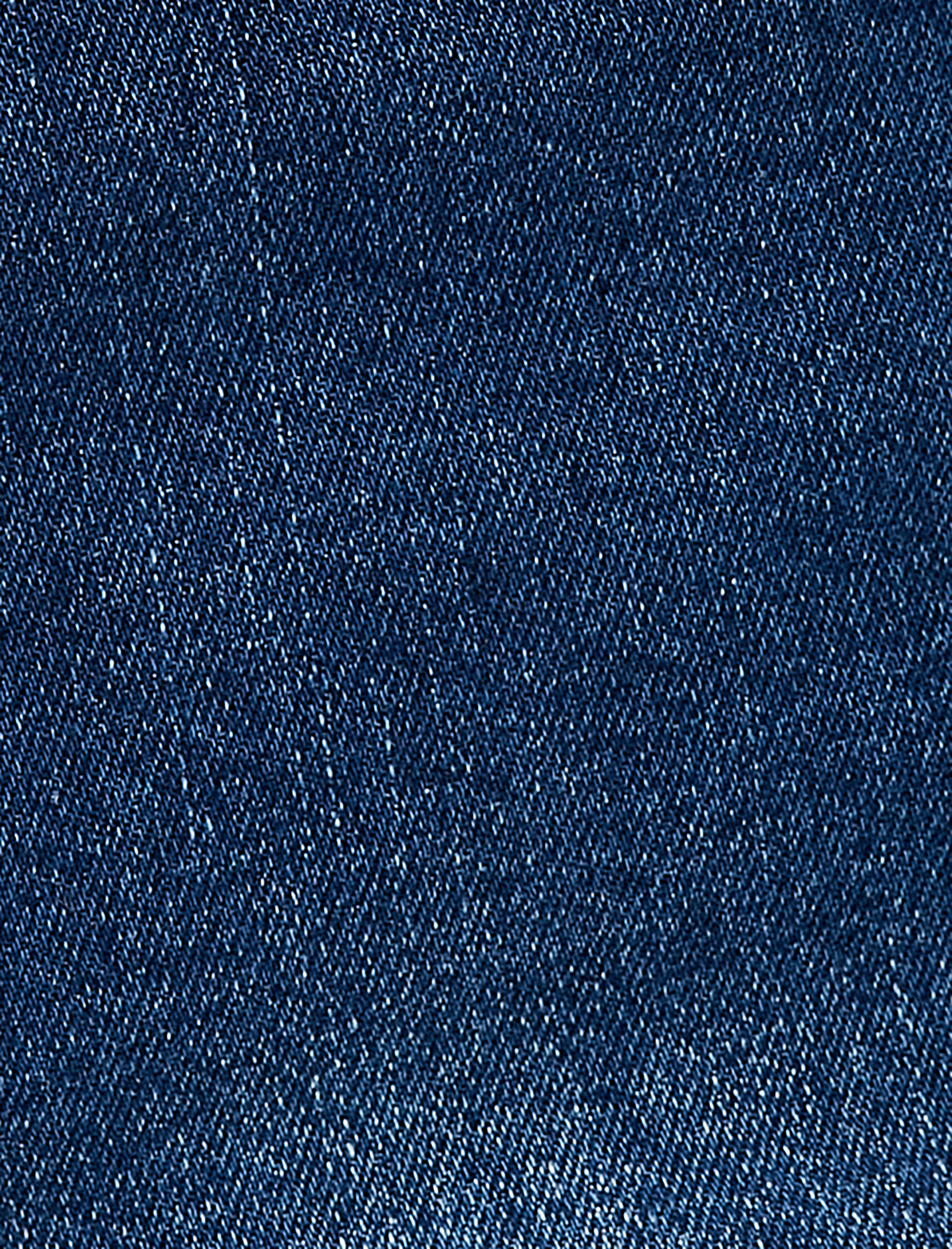   Yüksek Bel Kot Pantolon Hafif Daralan Paça - Slim Mom Jean