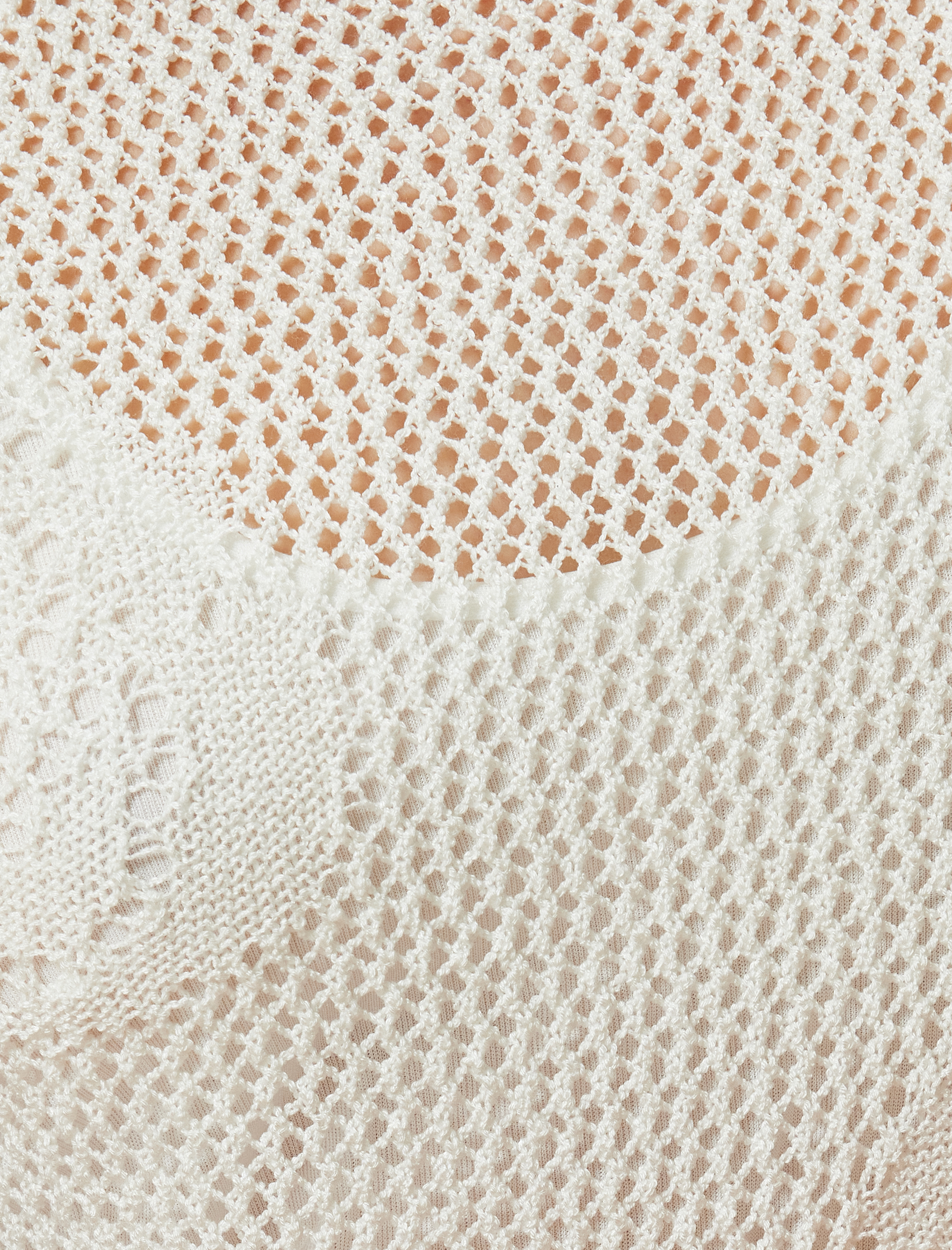   Koton X Sibil Çetinkaya - Uzun Kroşe Elbise Kolsuz Yuvarlak Yaka Yarım Astarlı