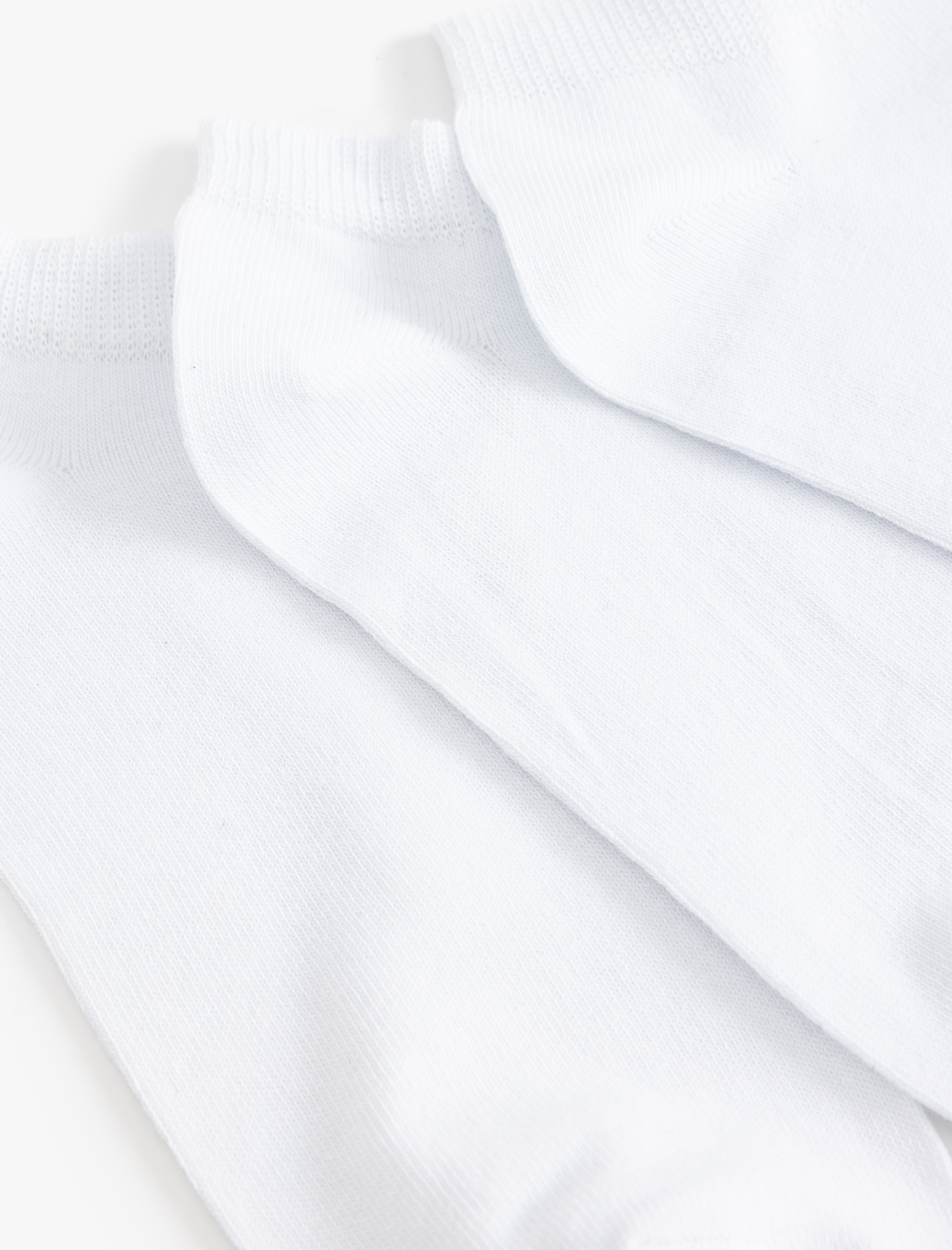 Erkek 3'lü Patik Çorap Seti Basic Pamuklu