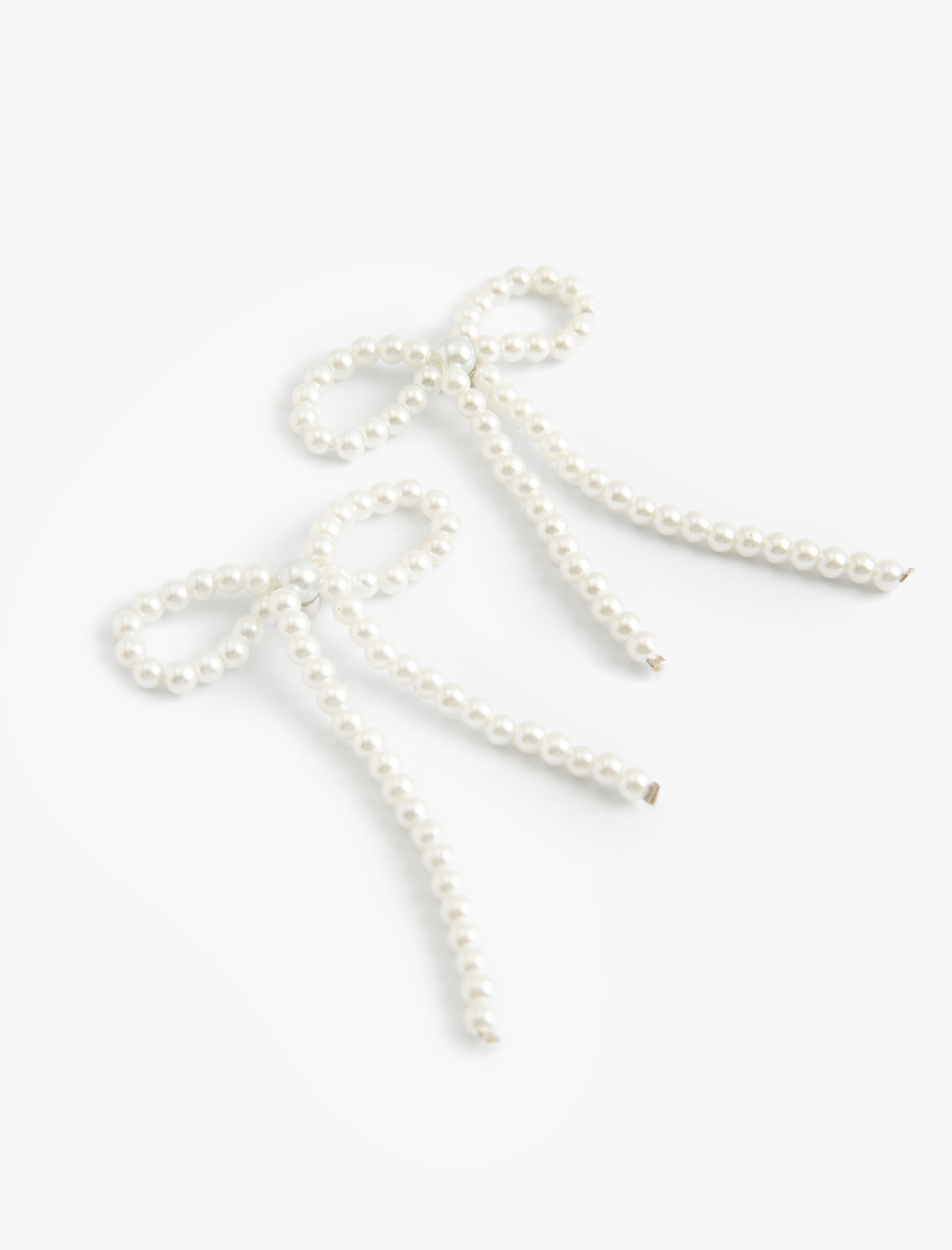  Kadın İnci Fiyonk Küpe