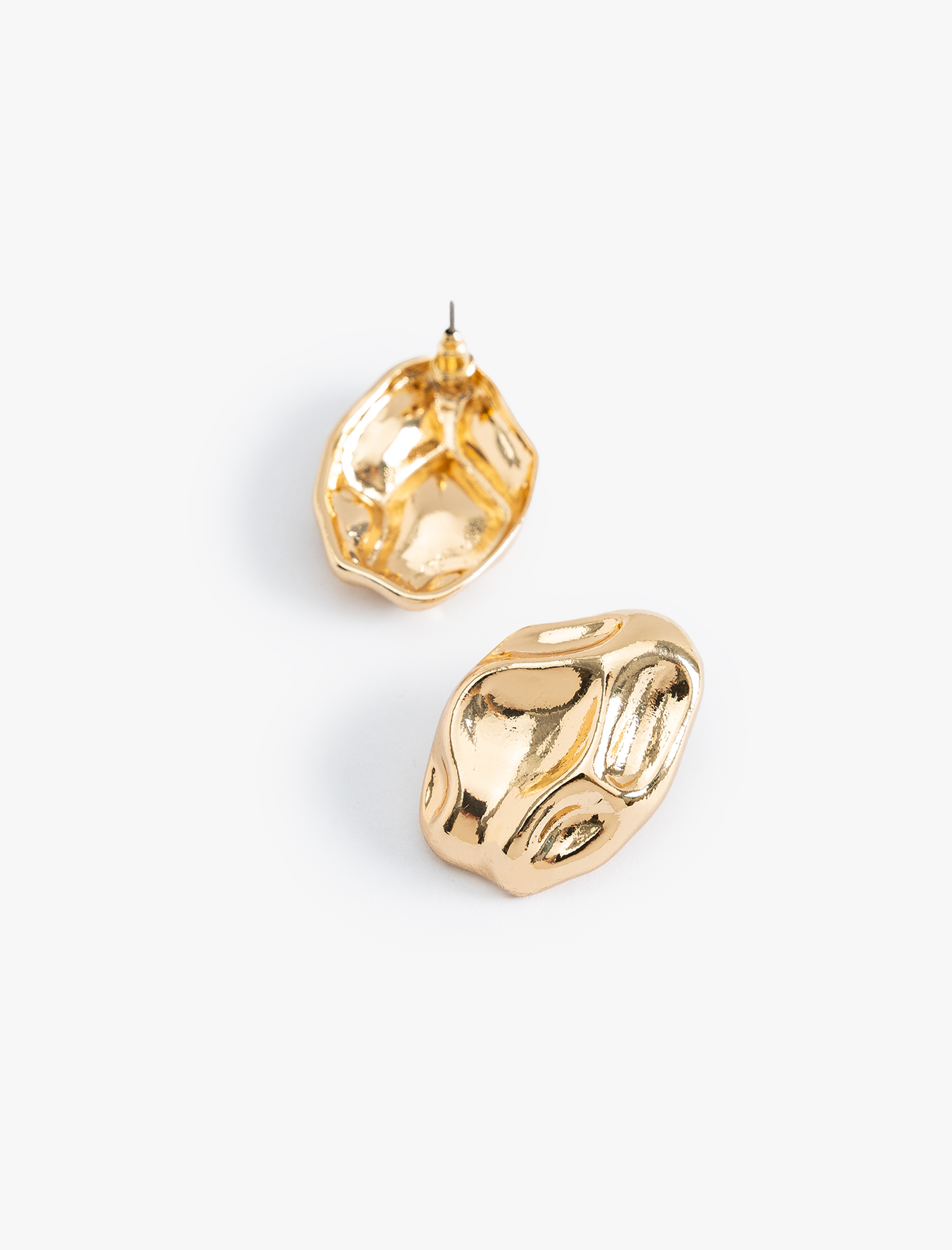 Kadın Soyut Oval Küpe - Koton X Sima Tarkan