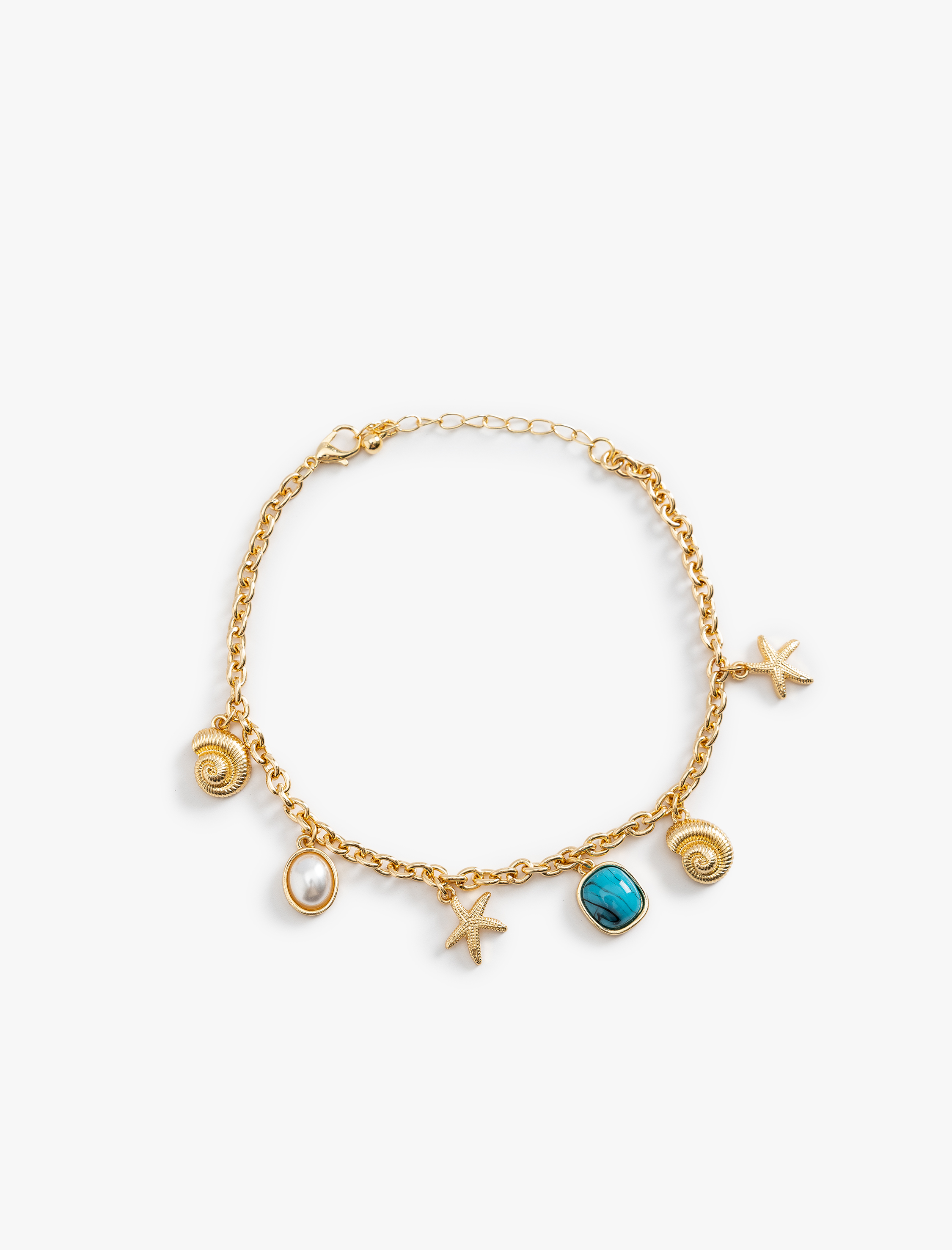  Kadın Halhal Deniz Kabuğu Detaylı - Koton X Sibil Çetinkaya