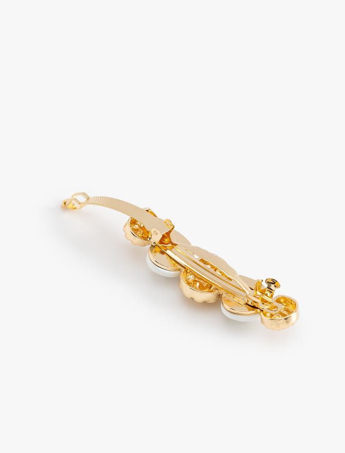 Kadın Toka Deniz Kabuğu Detaylı - Koton X Sibil Çetinkaya