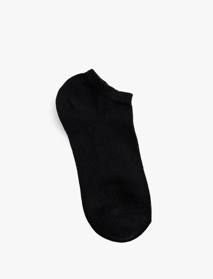 Kadın 5'li Patik Çorap Seti Çok Renkli Basic