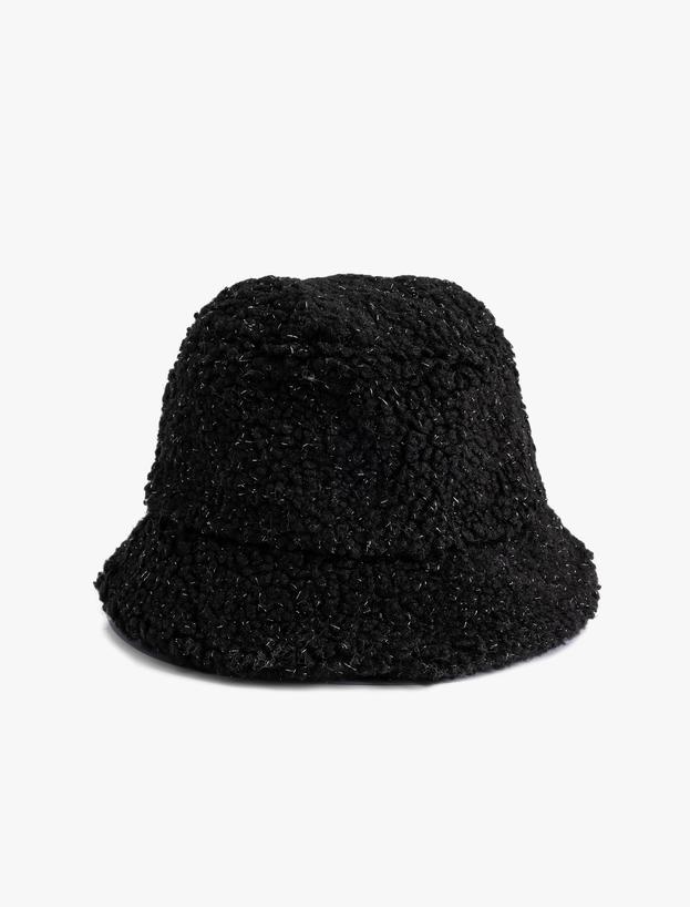 Peluş Bucket Şapka_0