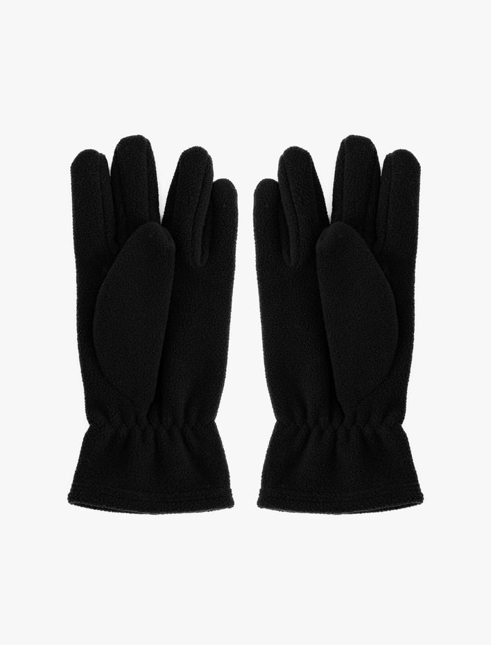 Erkek Polar Eldiven Manşetleri Lastik Detaylı