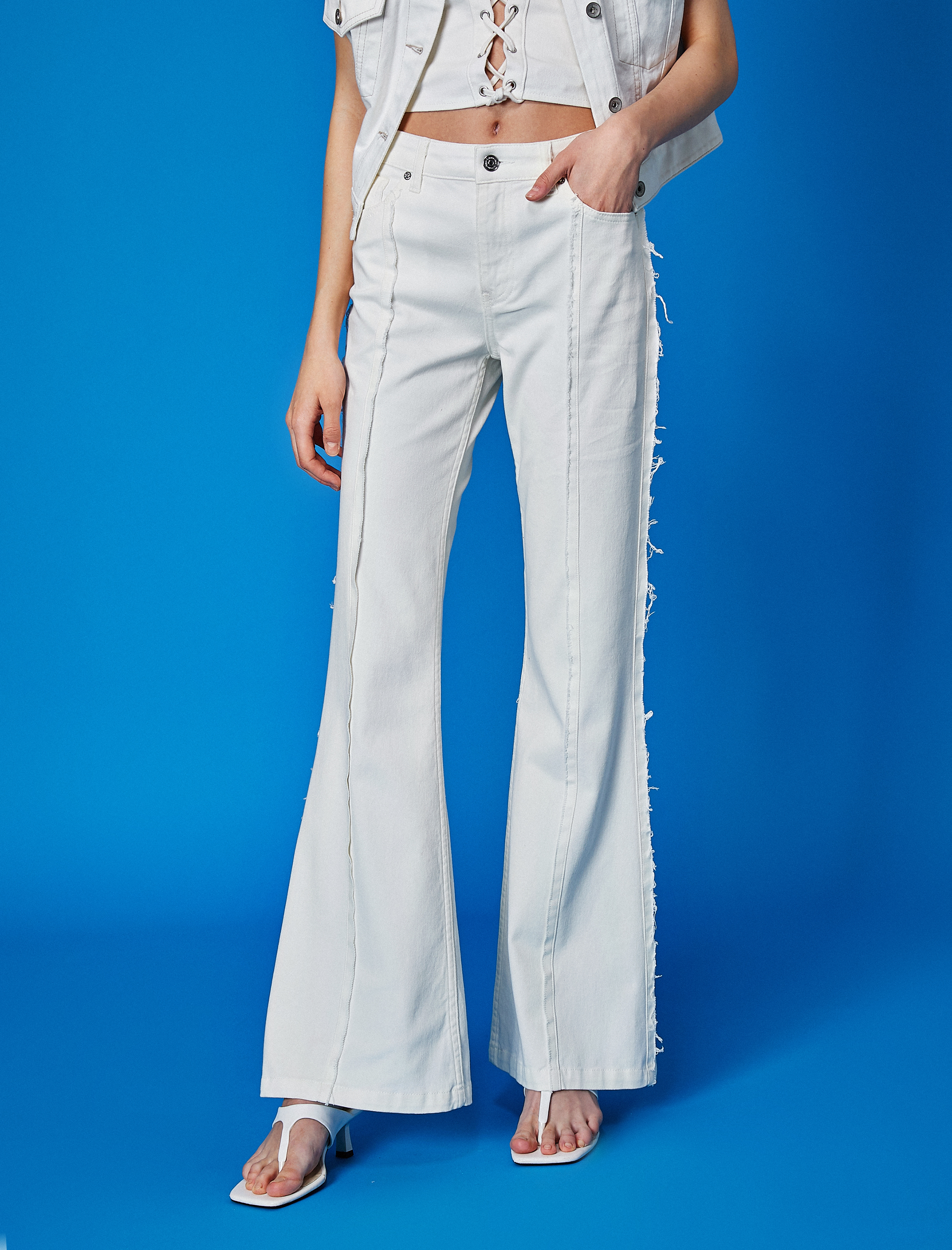 Flare Fit Kot Pantolon