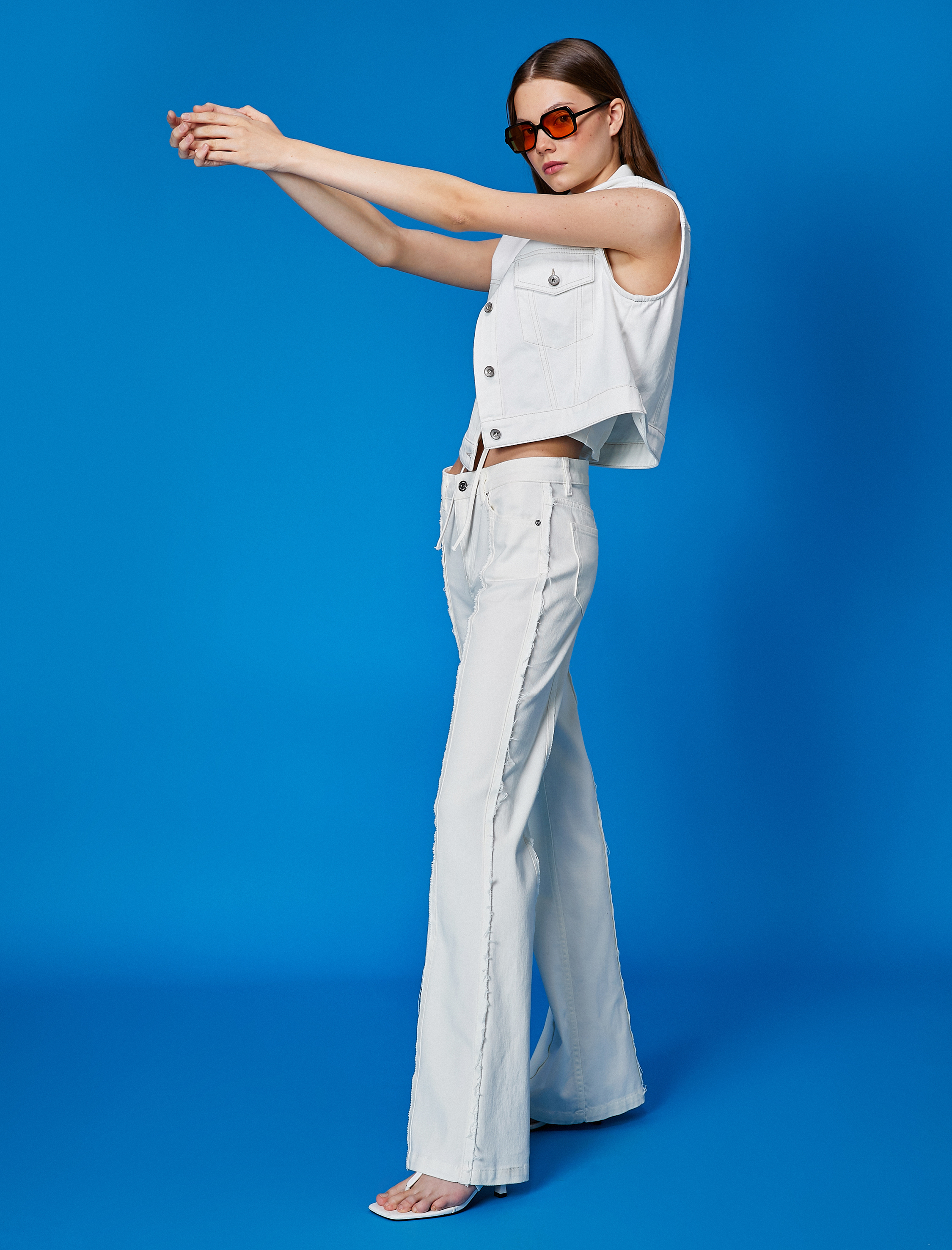 Flare Fit Kot Pantolon