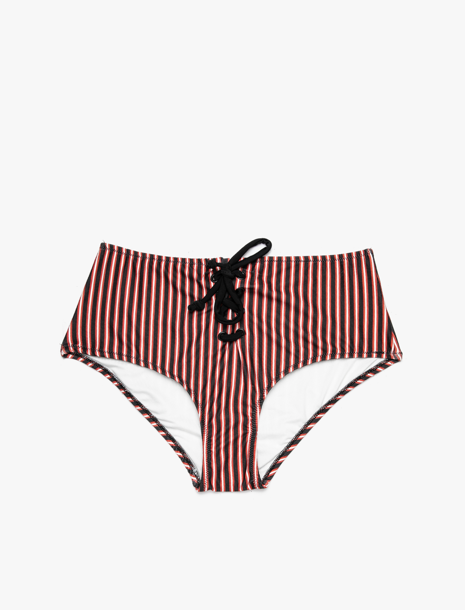   Çizgili Bikini Altı