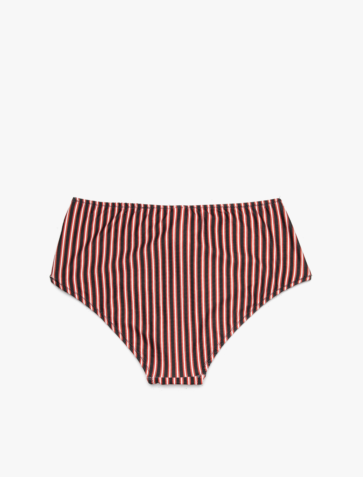   Çizgili Bikini Altı