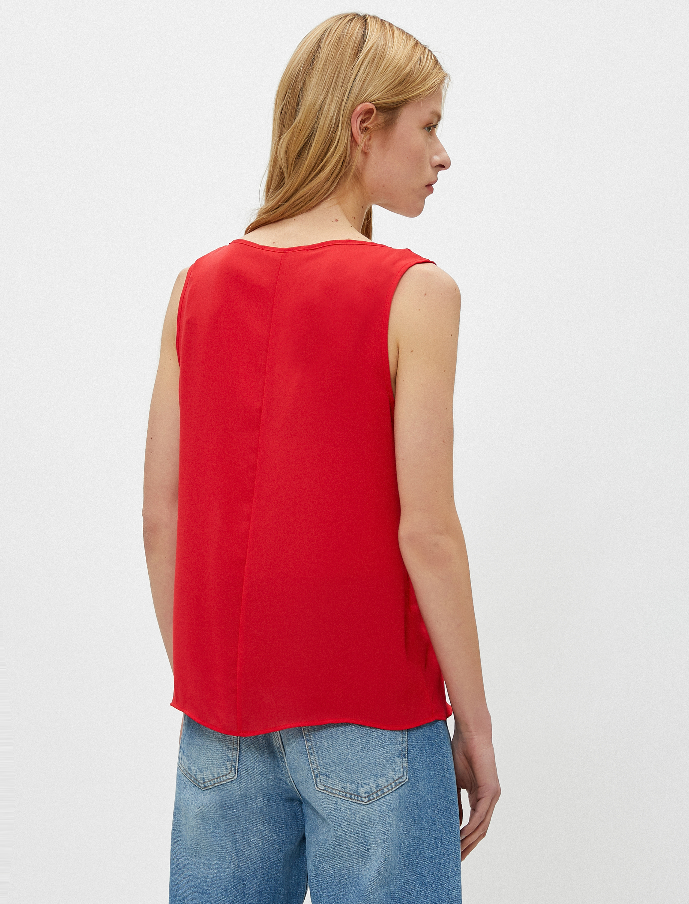   V Yaka Rahat Kesim Basic Bluz