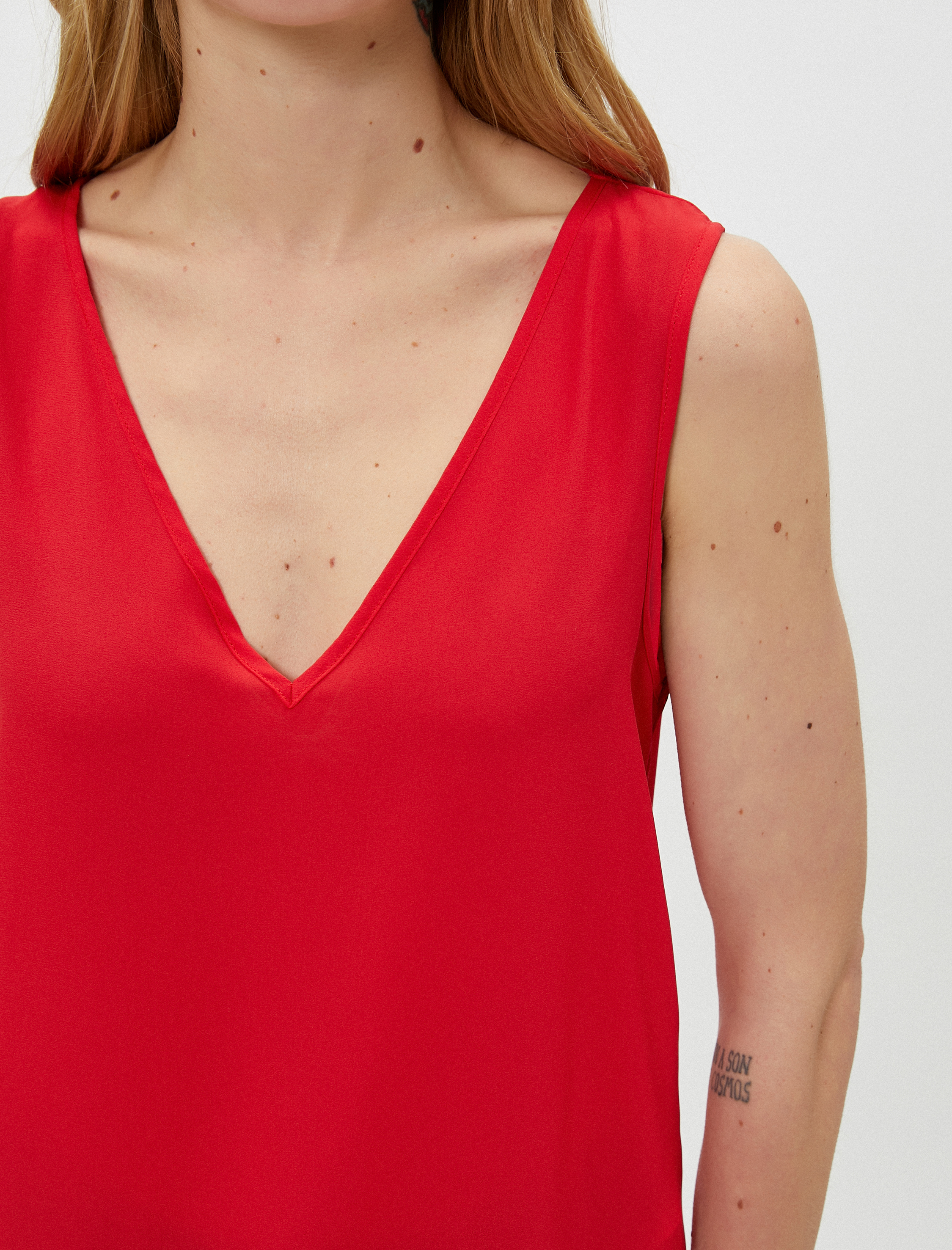   V Yaka Rahat Kesim Basic Bluz