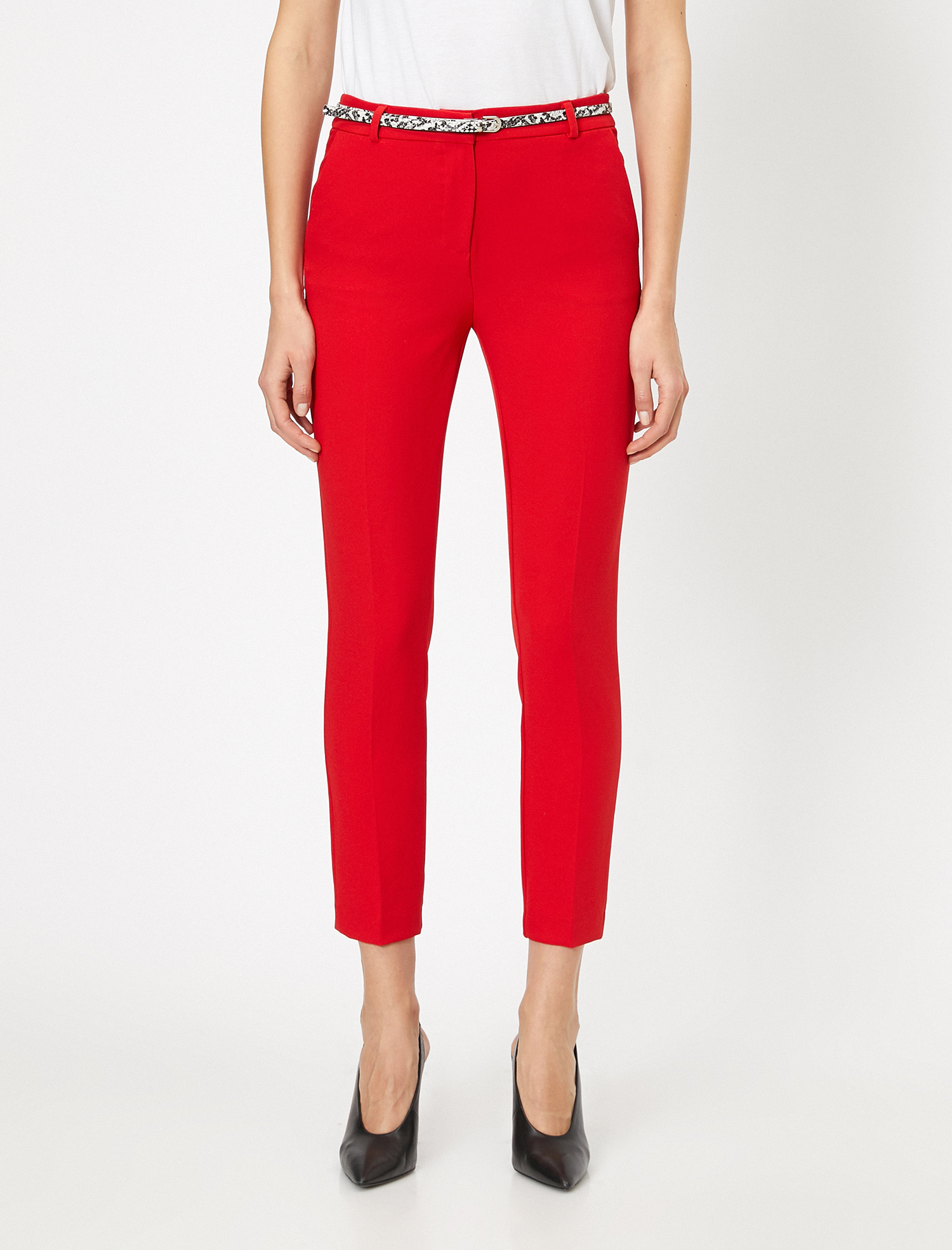   Cep Detaylı Slim Fit Pantolon