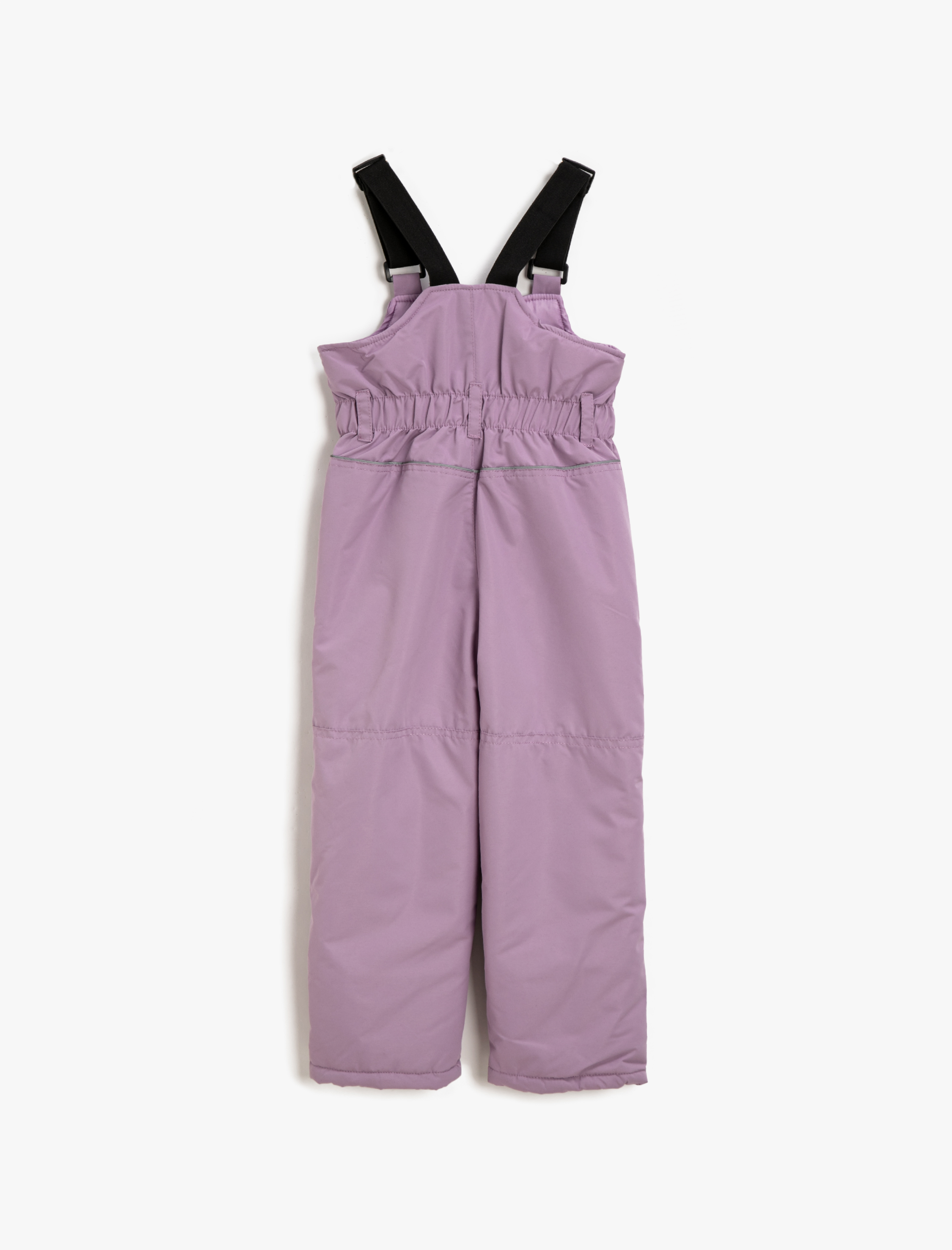  Kız Çocuk Baskılı Fermuarlı Kayak Tulumu