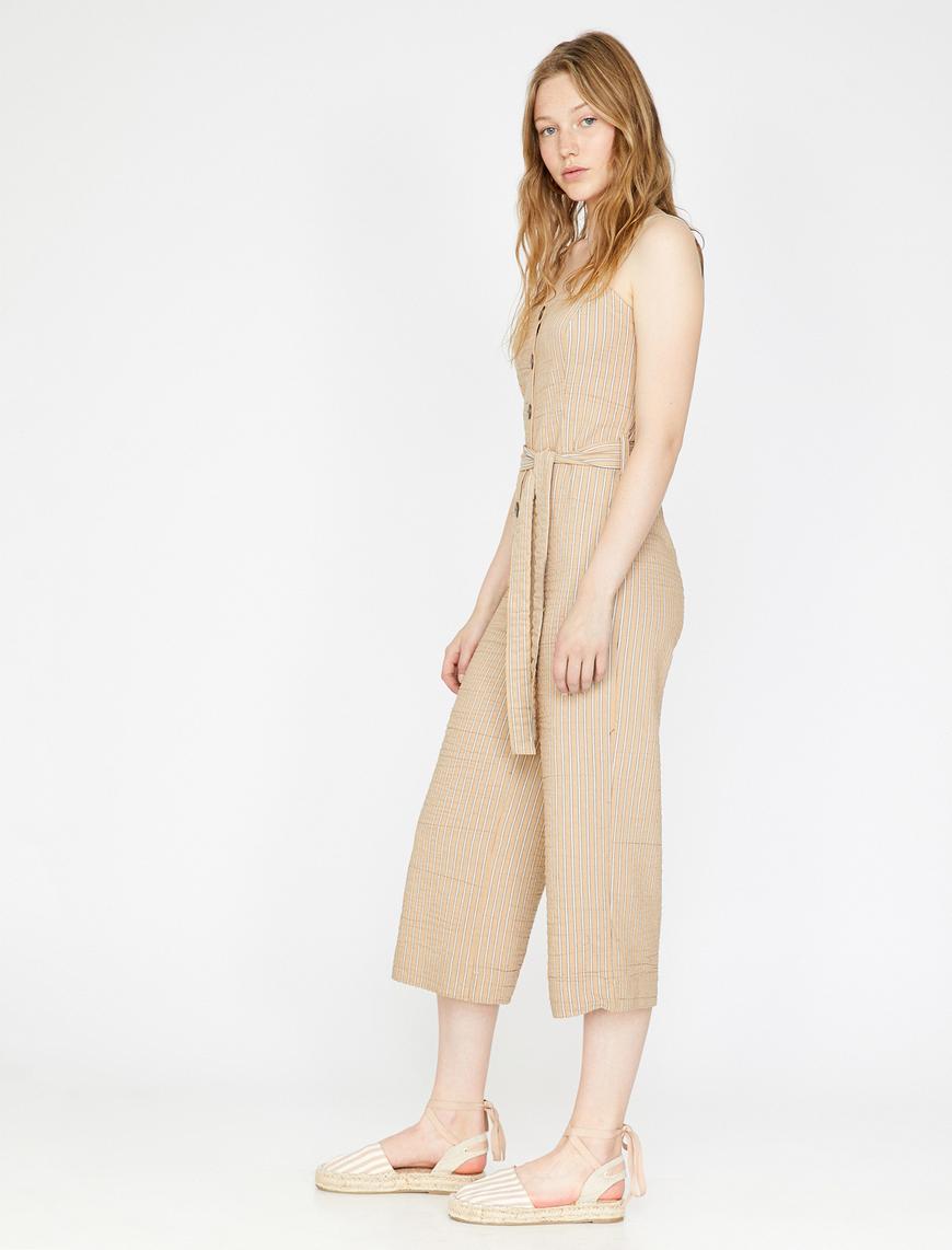   The Natural Look Jumpsuits - Doğal Dokulu Tulum