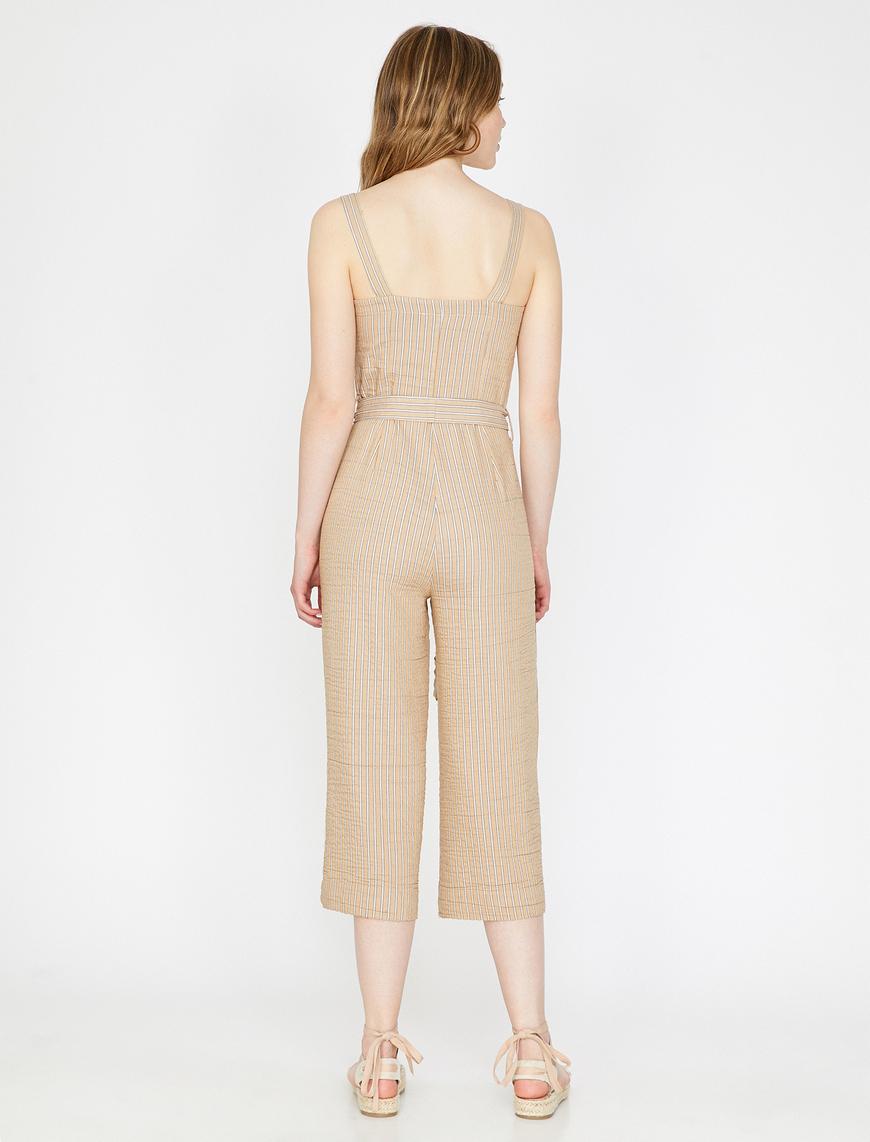   The Natural Look Jumpsuits - Doğal Dokulu Tulum