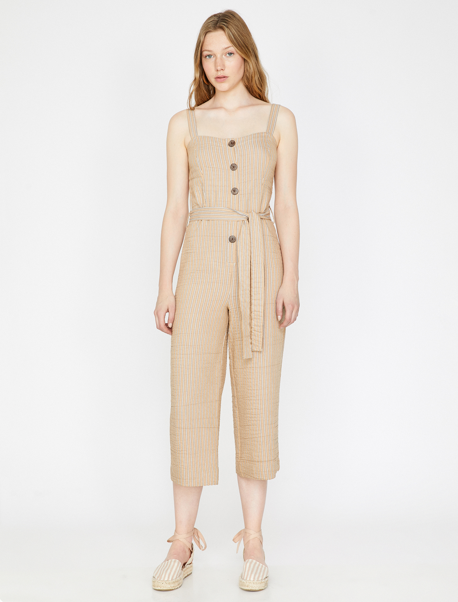 The Natural Look Jumpsuits - Doğal Dokulu Tulum