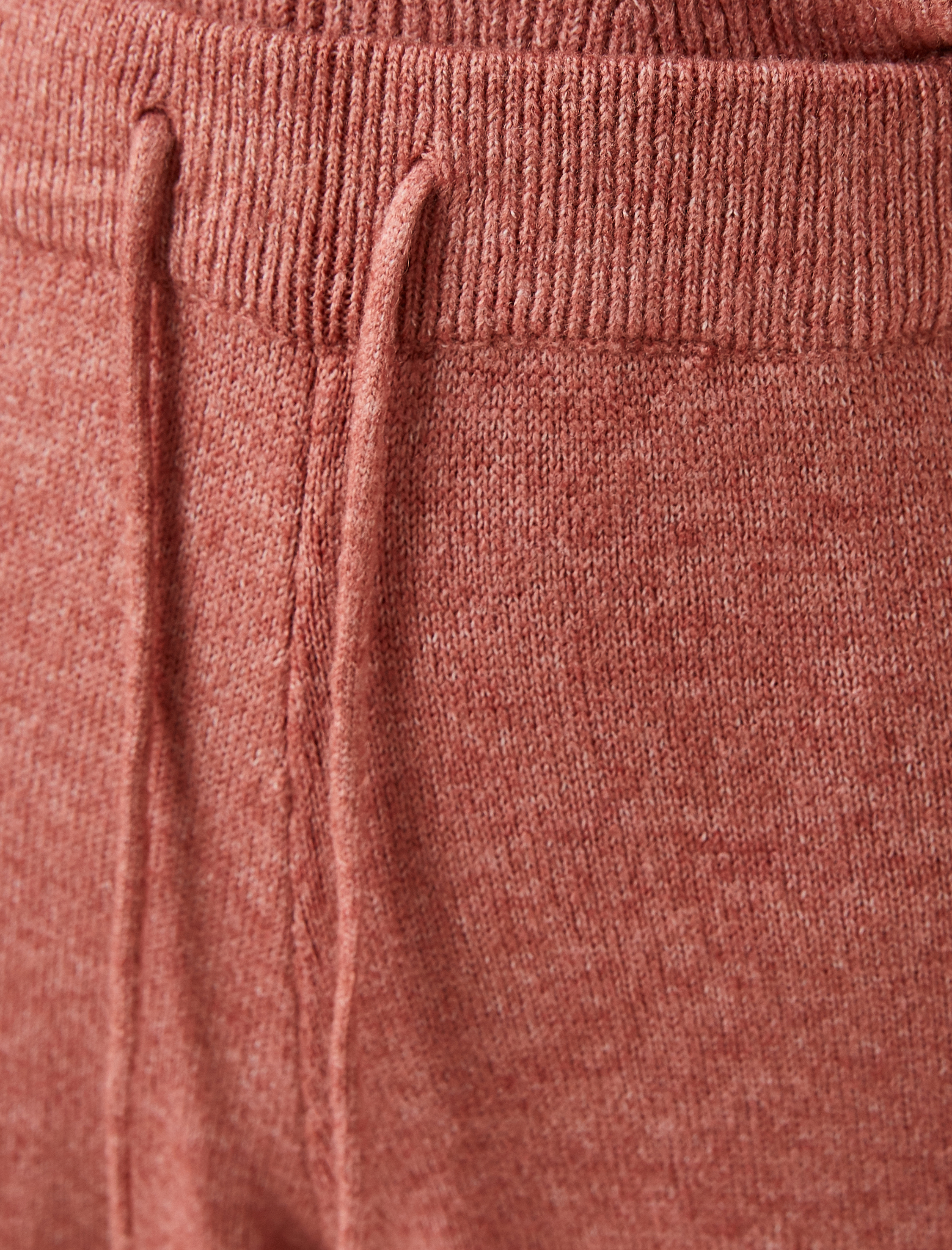   Beli Bağlamalı Triko Pantolon