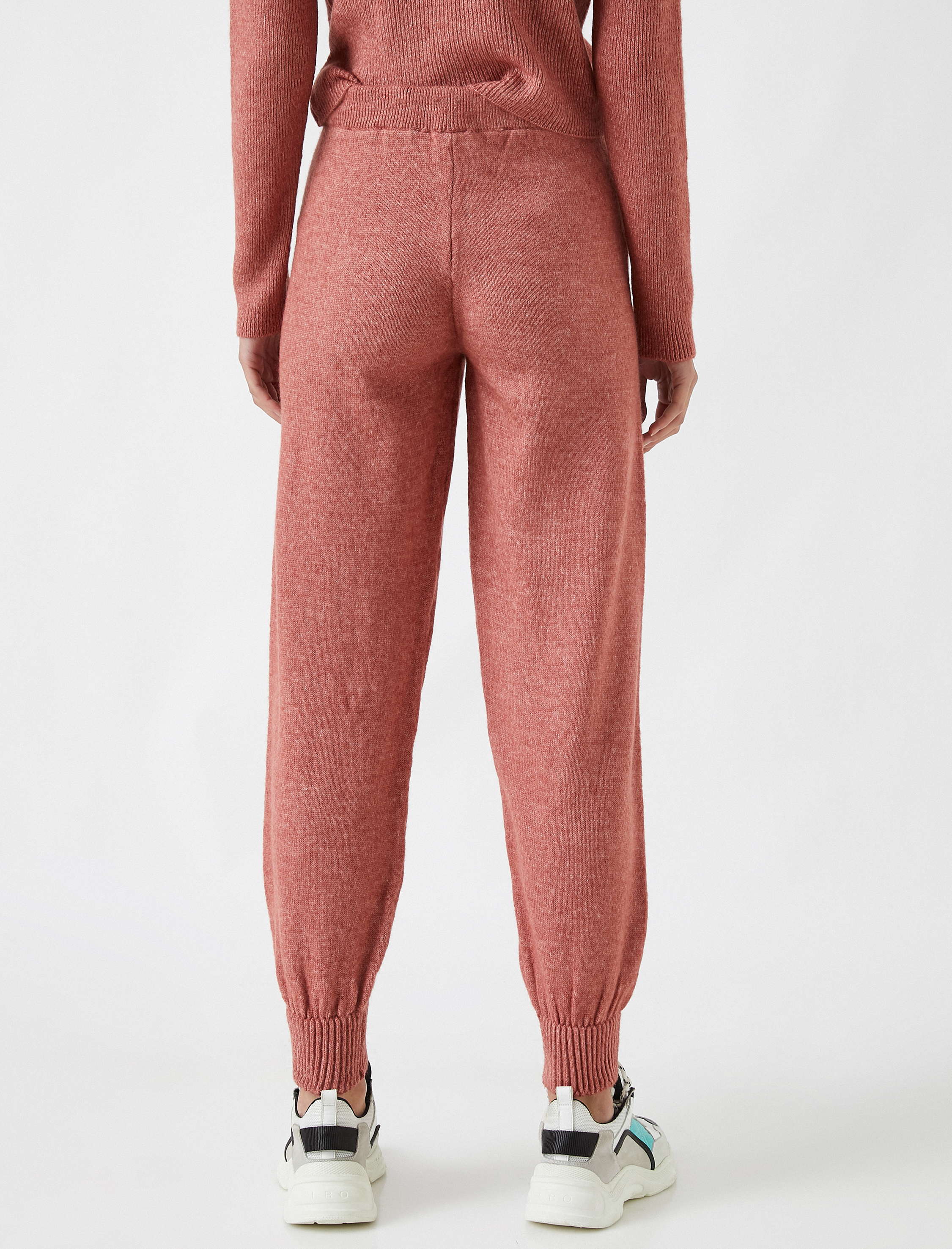   Beli Bağlamalı Triko Pantolon