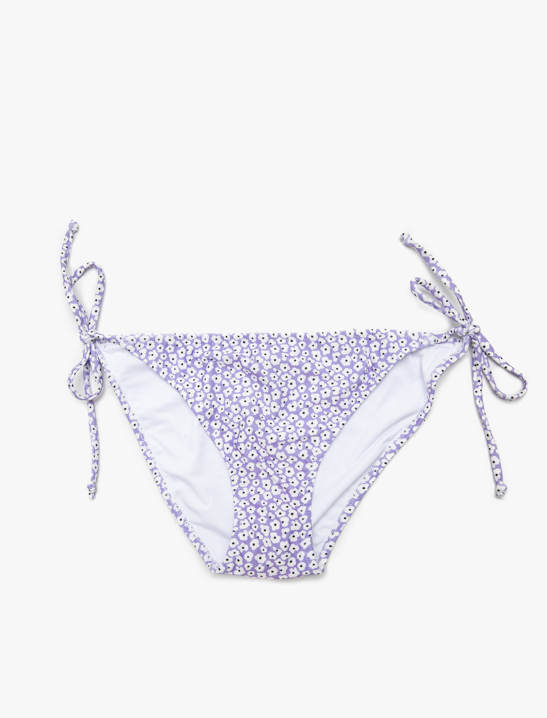   Floral Desenli Bikini Altı