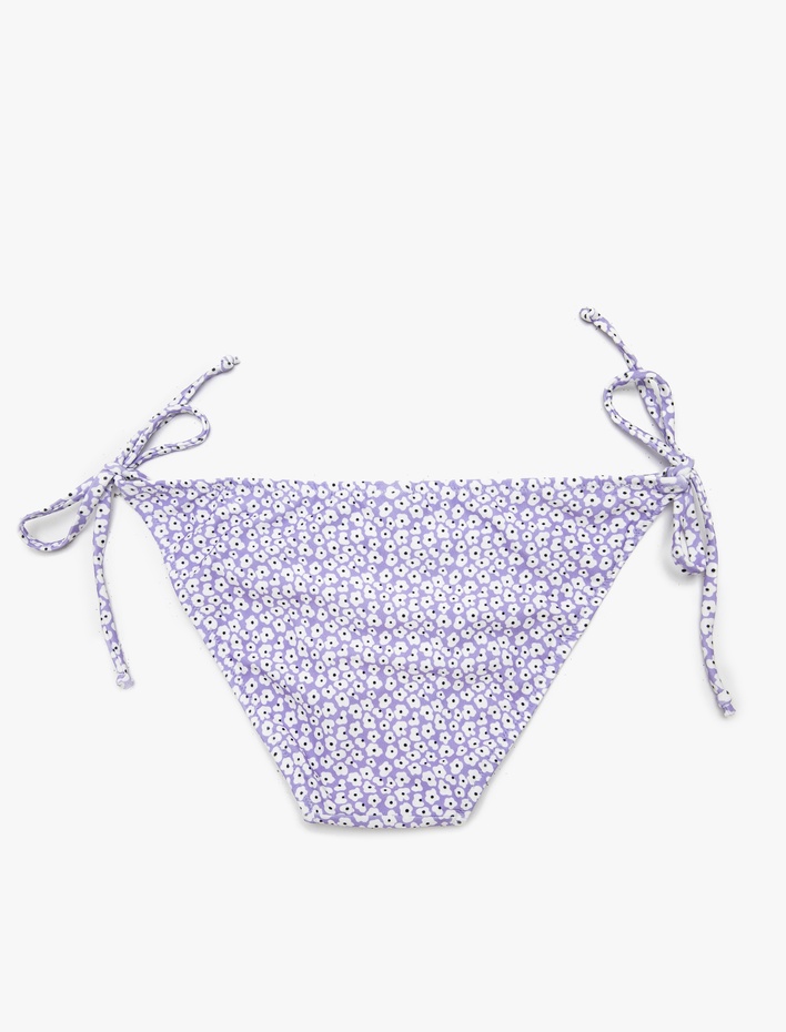  Floral Desenli Bikini Altı