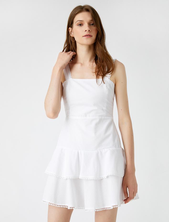  Askılı Elbise Pamuklu