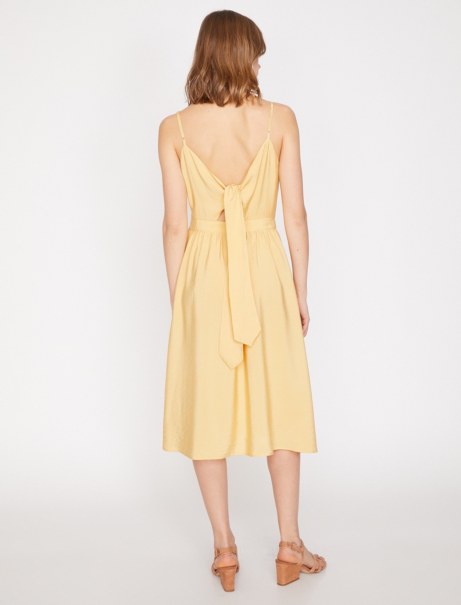 Doğal Dokulu Elbise