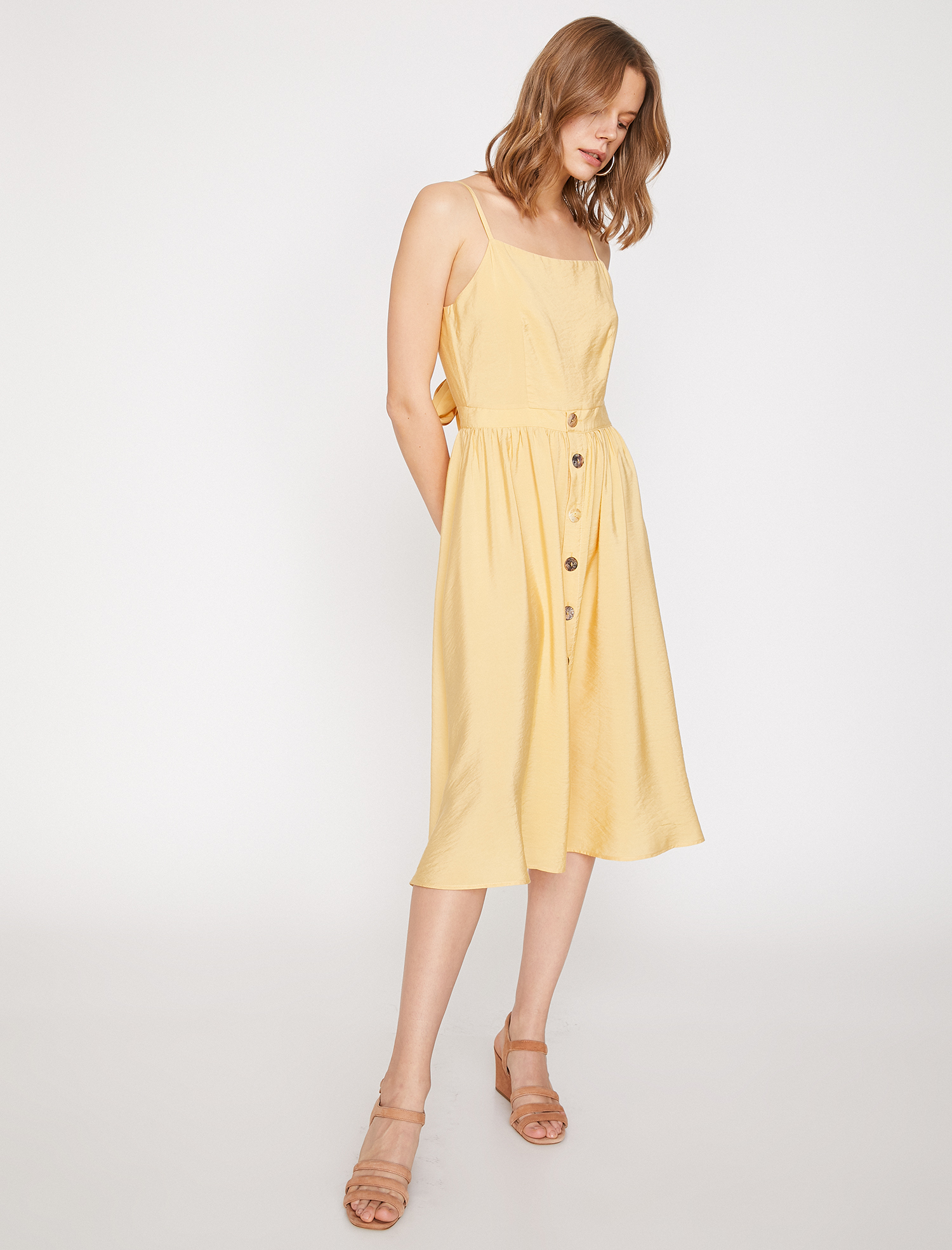 Doğal Dokulu Elbise