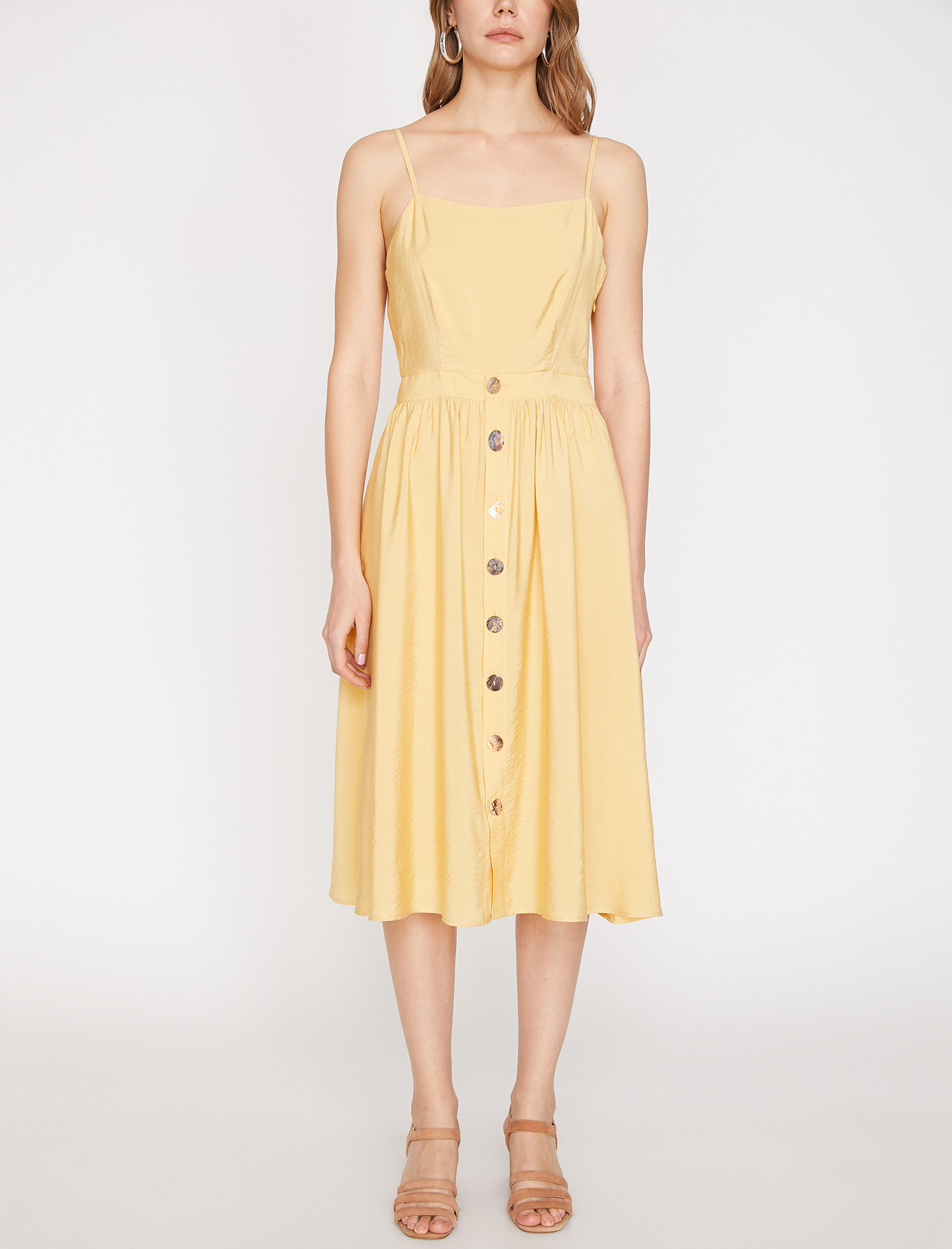 Doğal Dokulu Elbise