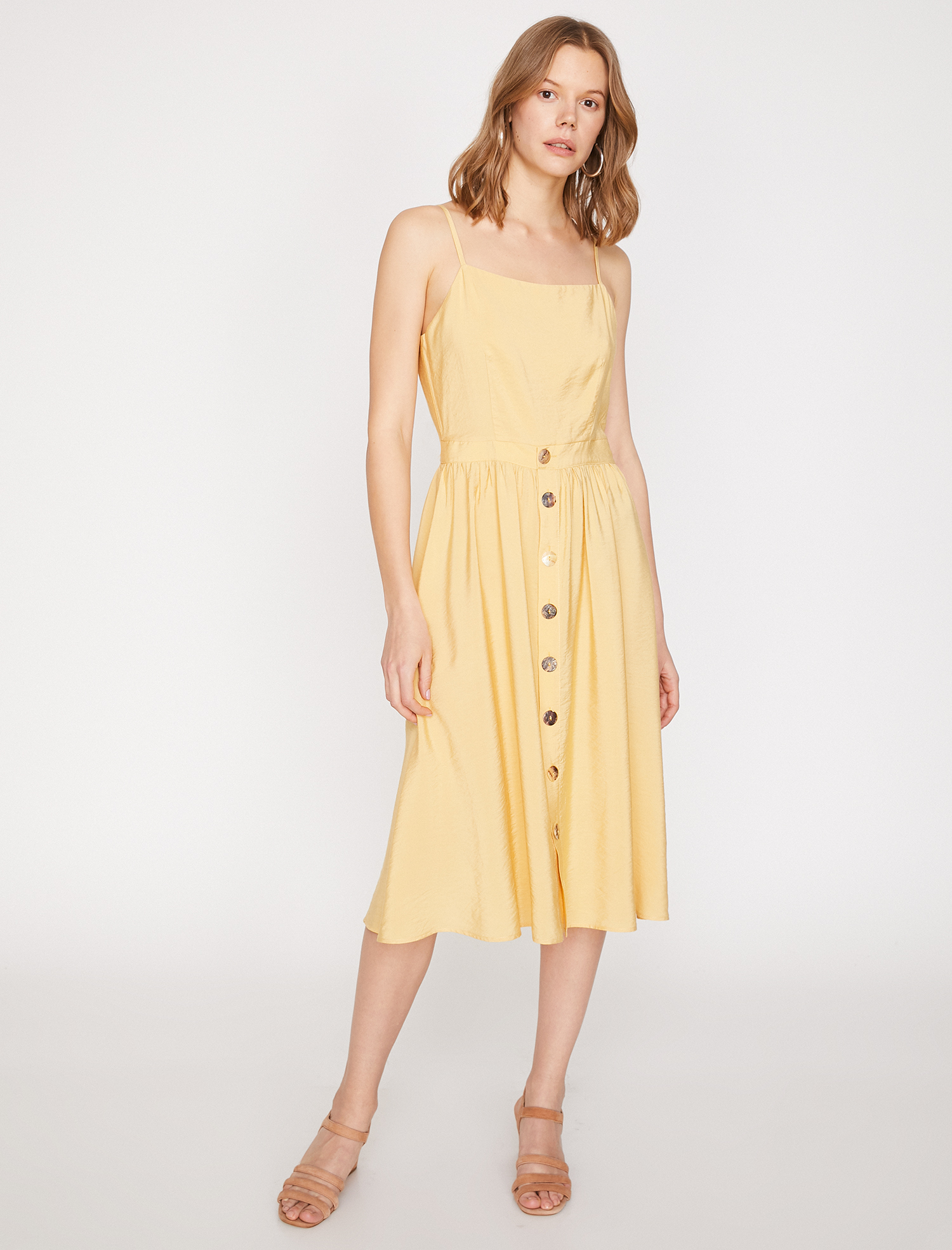 Doğal Dokulu Elbise