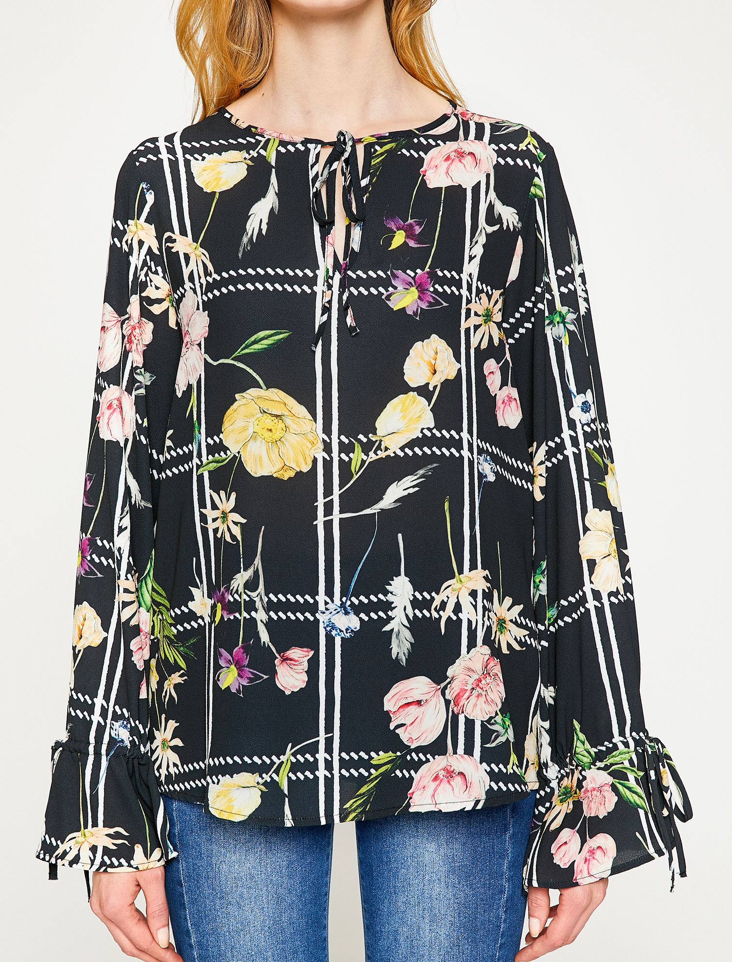   Çiçekli Bluz