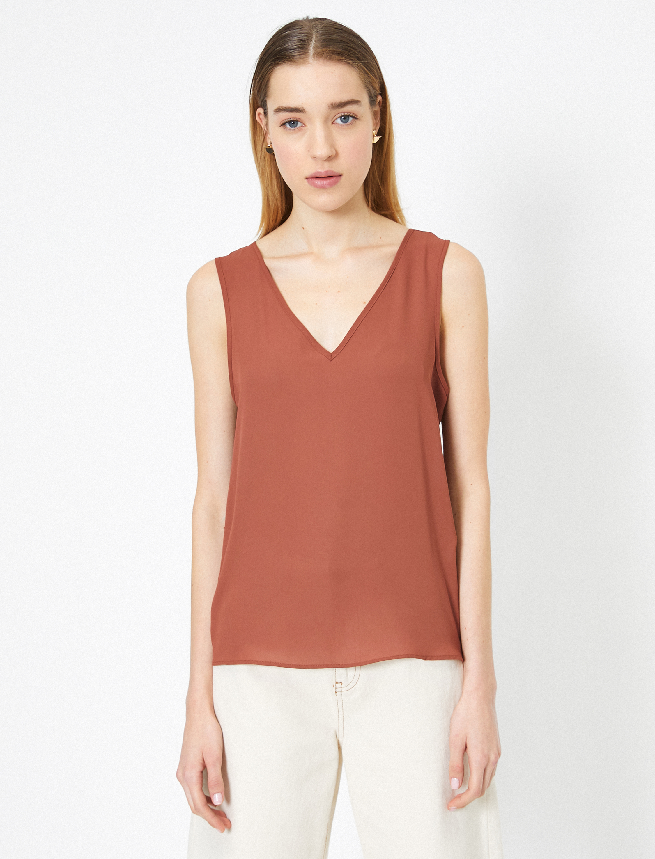   V Yaka Rahat Kesim Basic Bluz