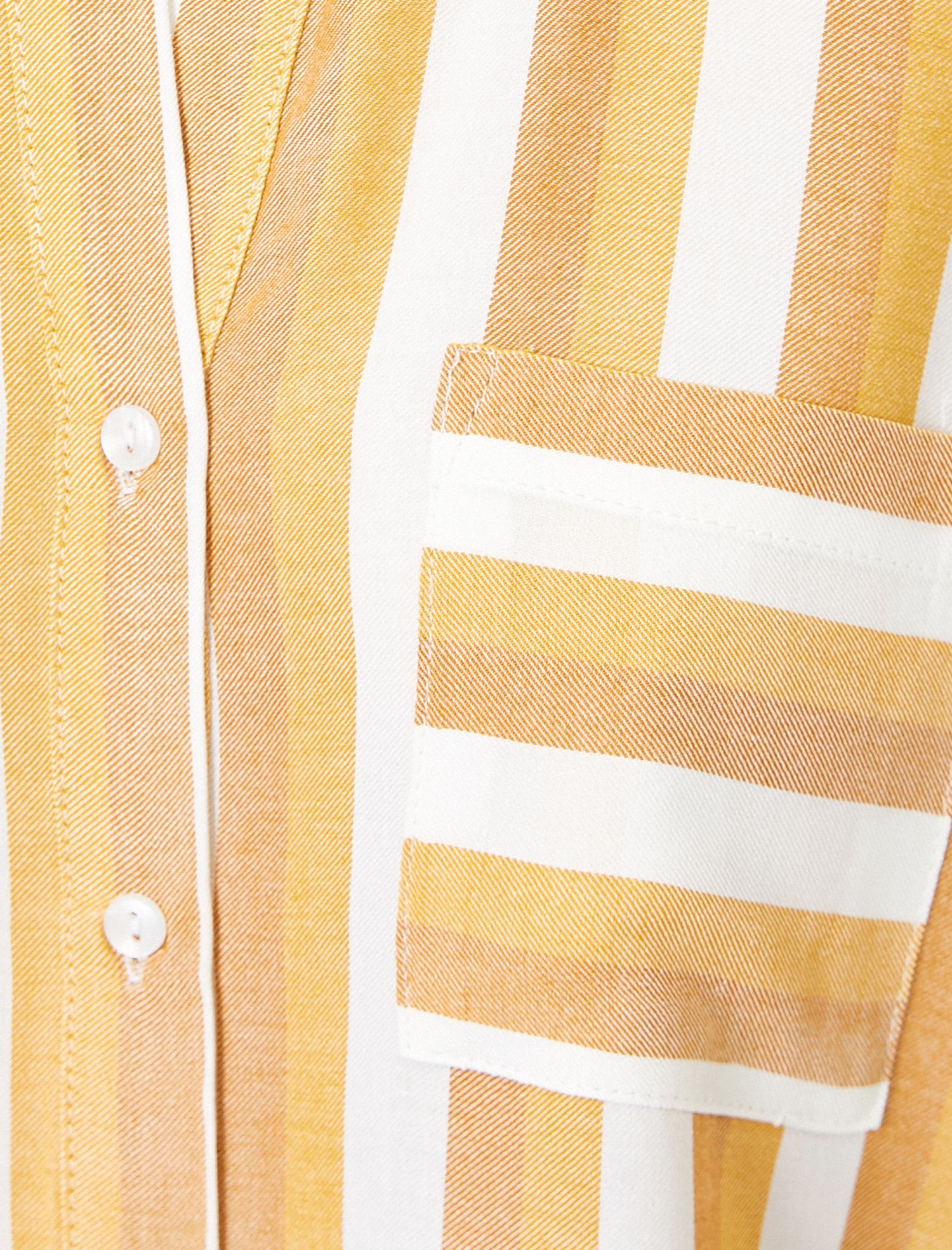   Çizgili Kolsuz Gömlek