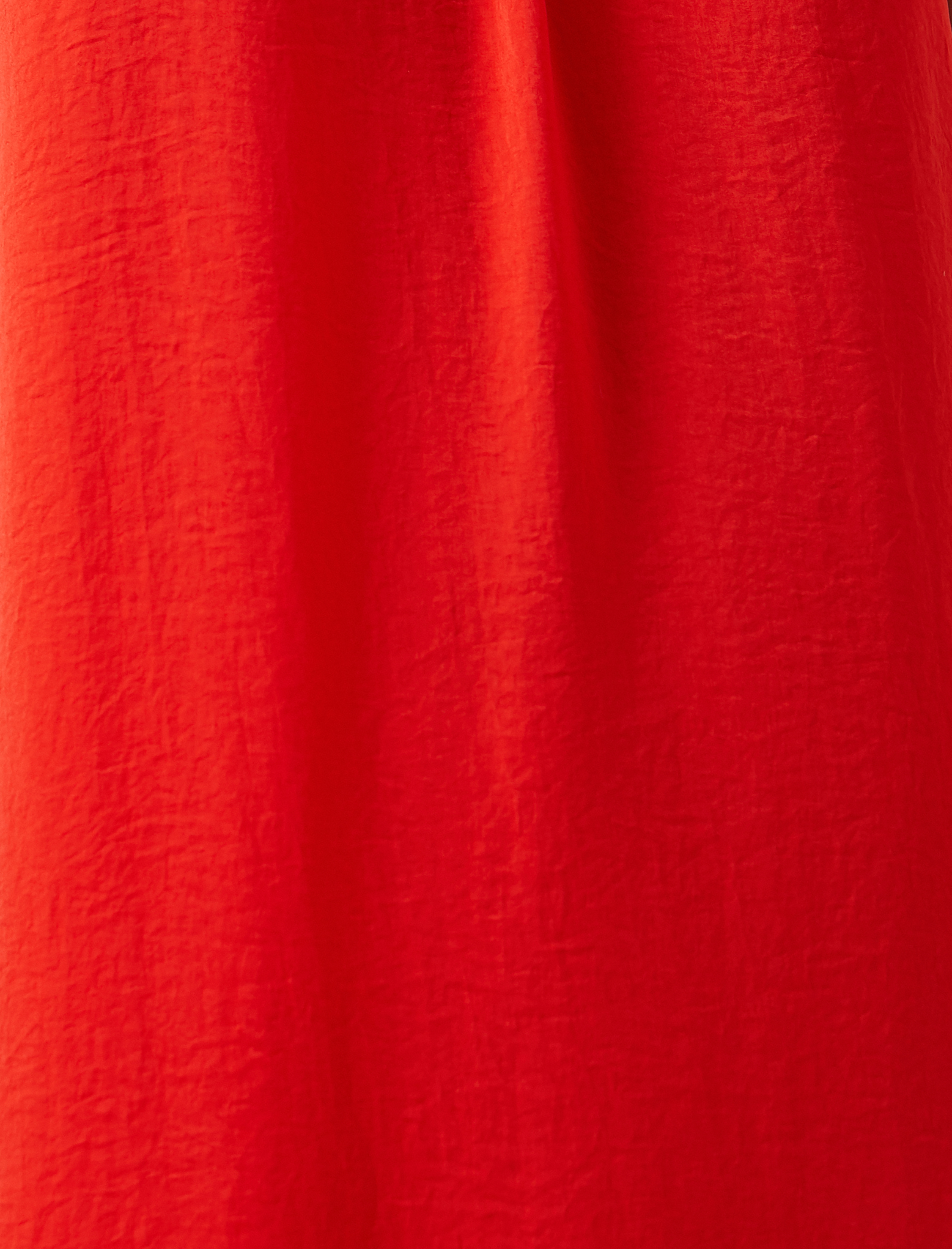   Fırfırlı Midi Boy Elbise Halter Yaka