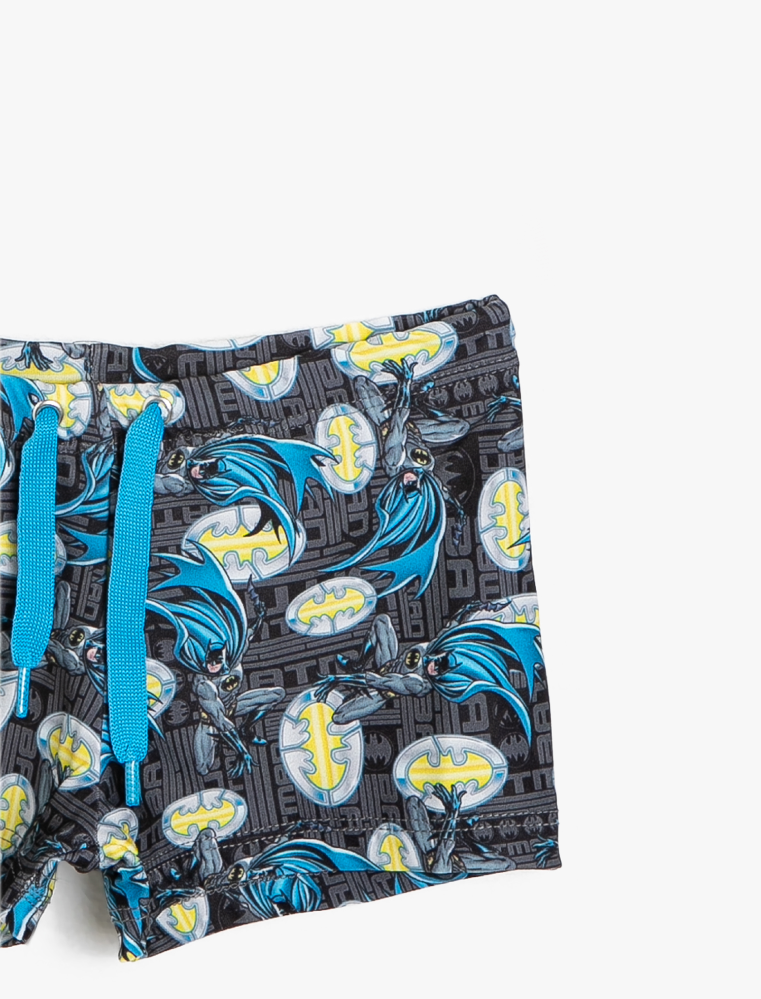  Erkek Çocuk Batman Mayo Takım Deniz Şortu ve Tişört 2'li Lisanslı