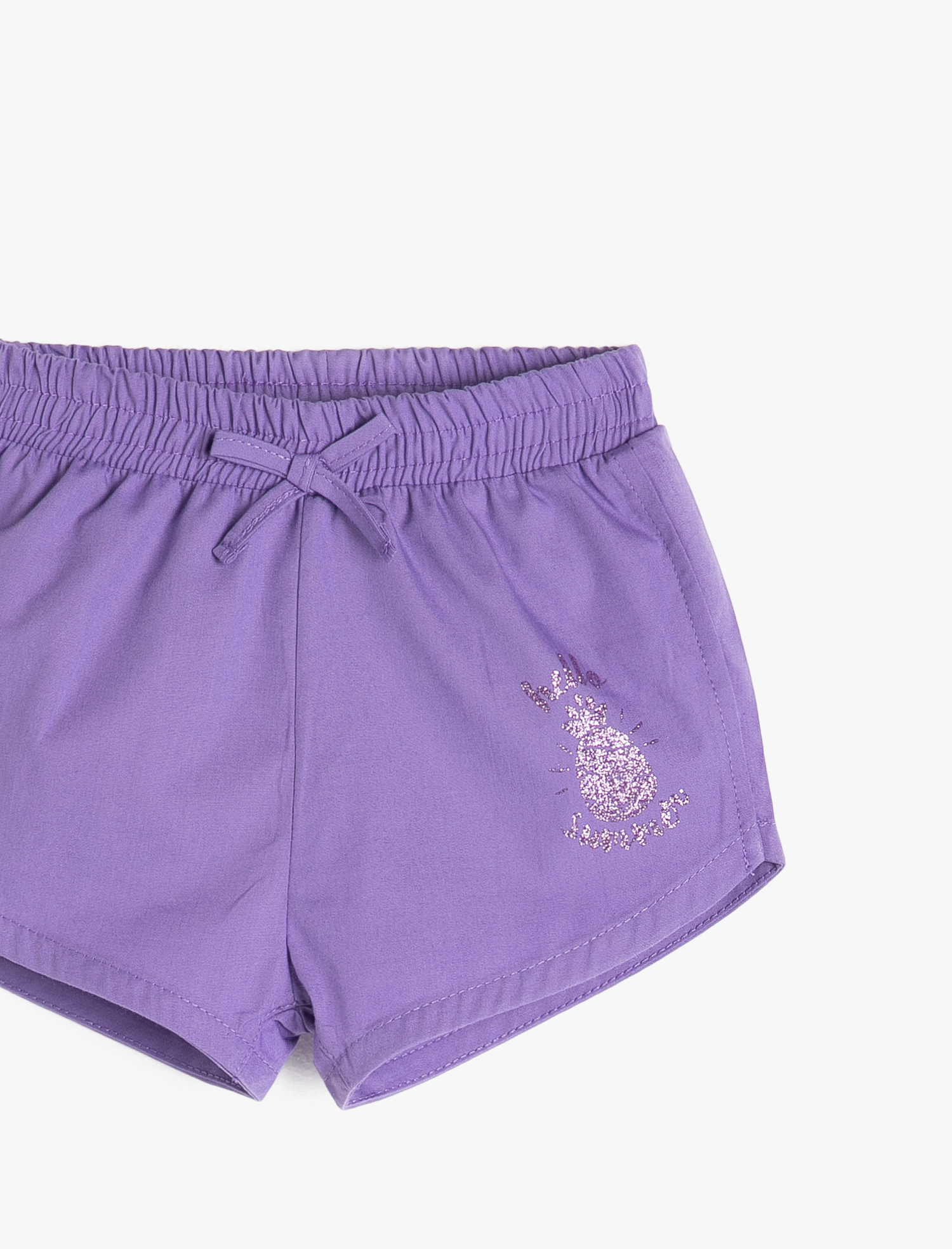  Kız Bebek Sim Detaylı Şort