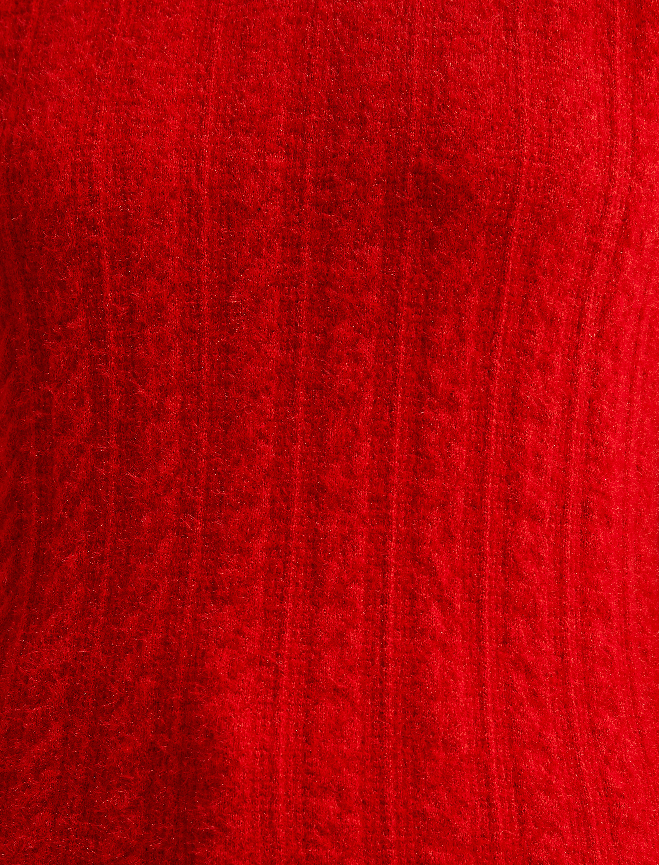   Örgü Desenli Uzun Kollu Boğazlı Kazak